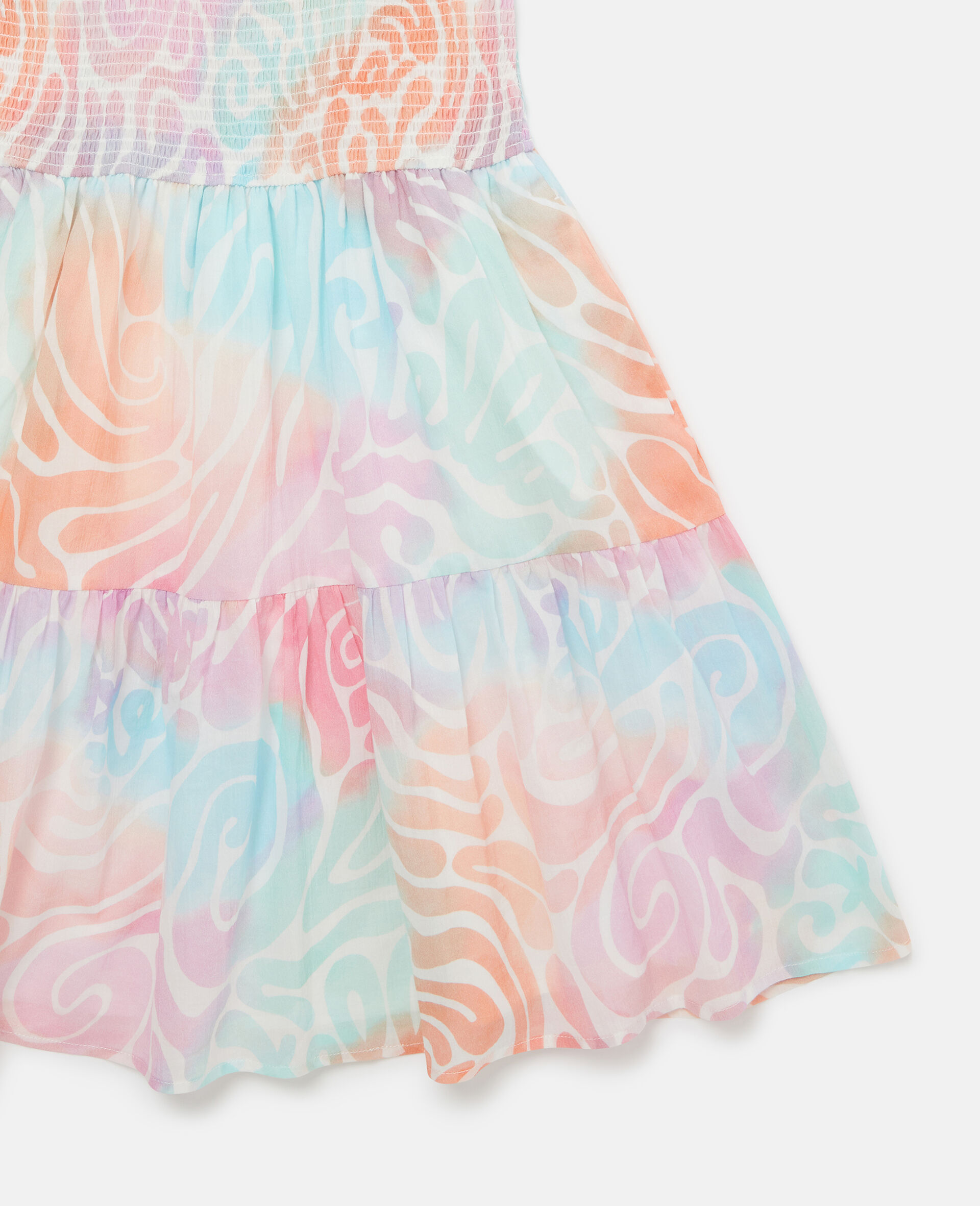 Printed Cotton Sundress-Multicolour-large image number 3