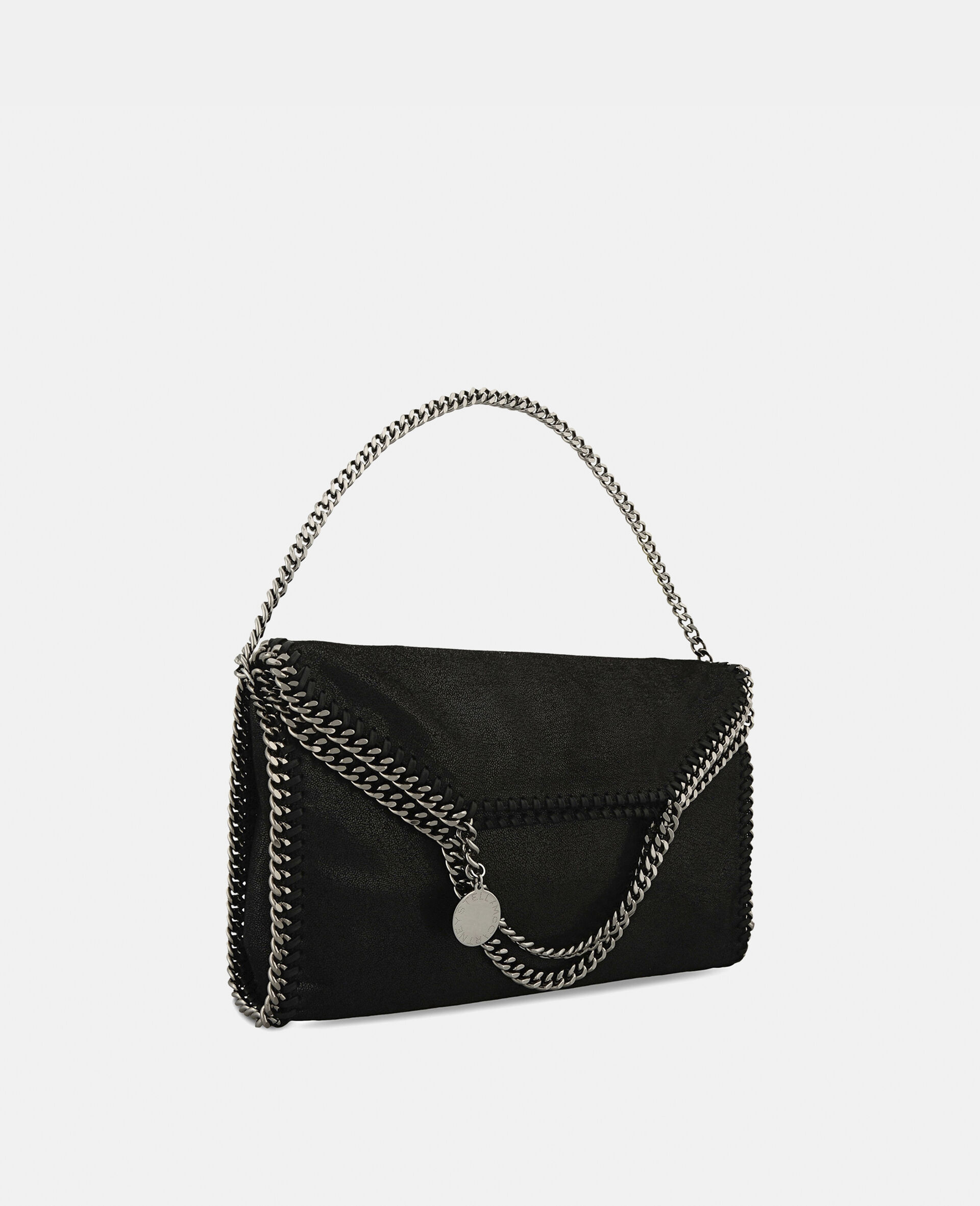 Falabella Fold-Over Tote Bag-Black-large image number 1