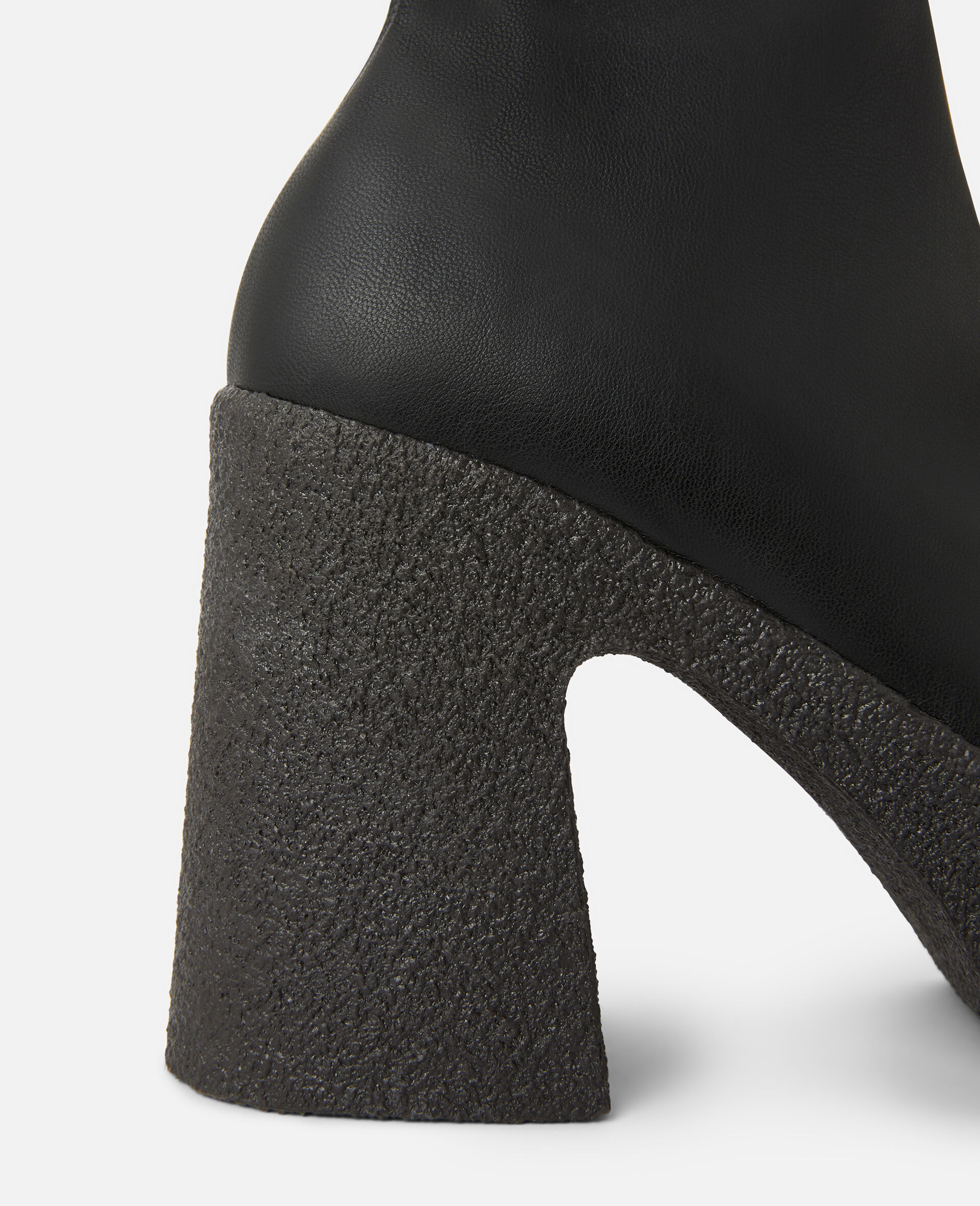 Skyla Chunky Ankle Boots -Black-large image number 3