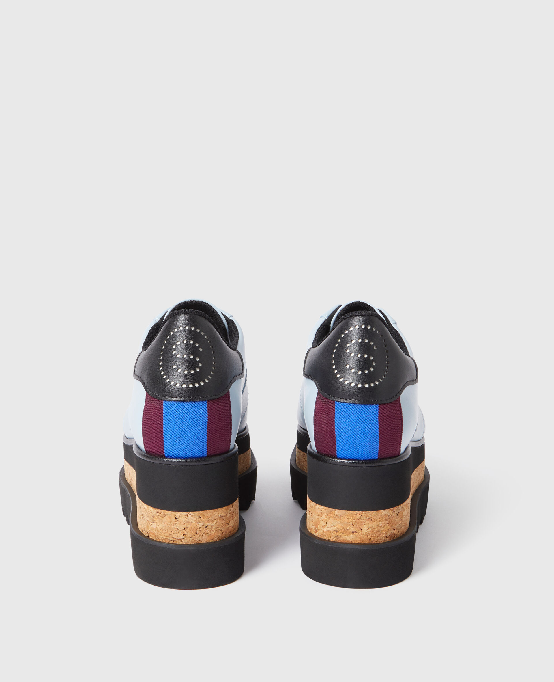 Sneak-Elyse Platform Sneakers-Blue-large image number 2