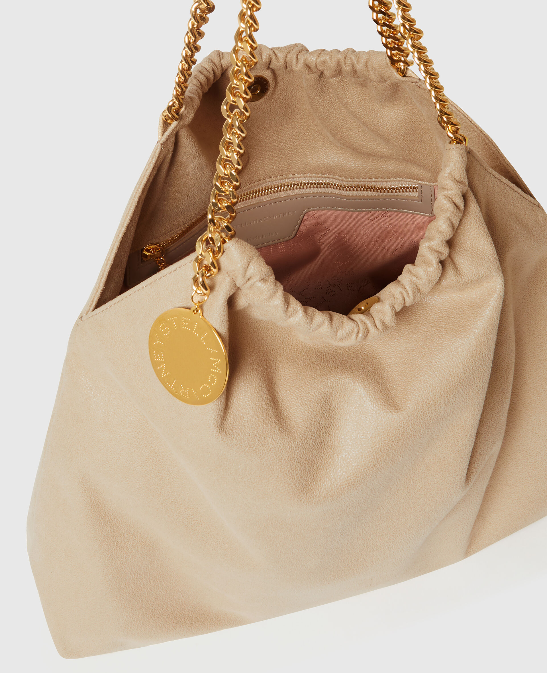 Falabella  Drawstring Shoulder Bag-Black-large image number 3