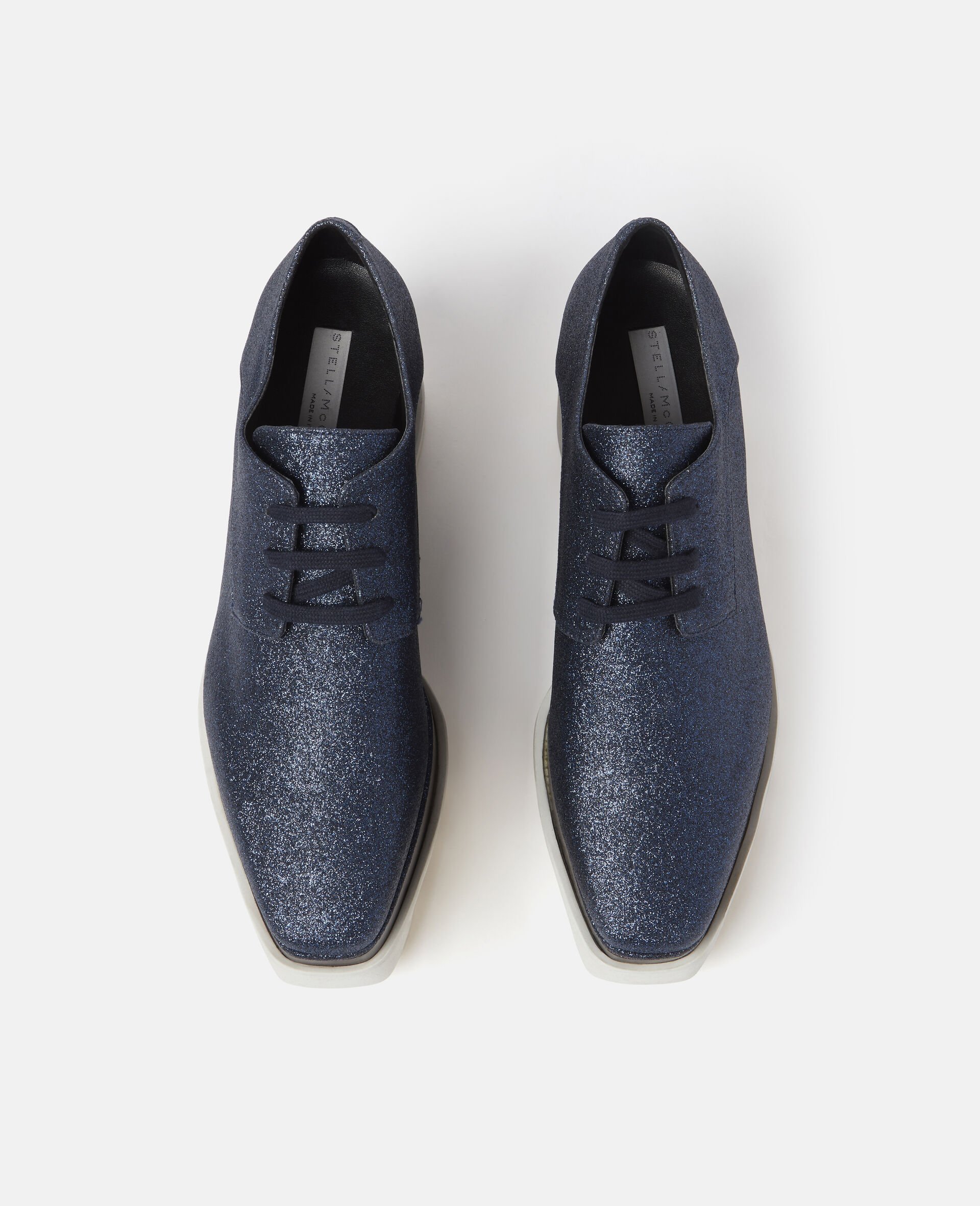 Elyse Glitter Platforms-Blue-large image number 3