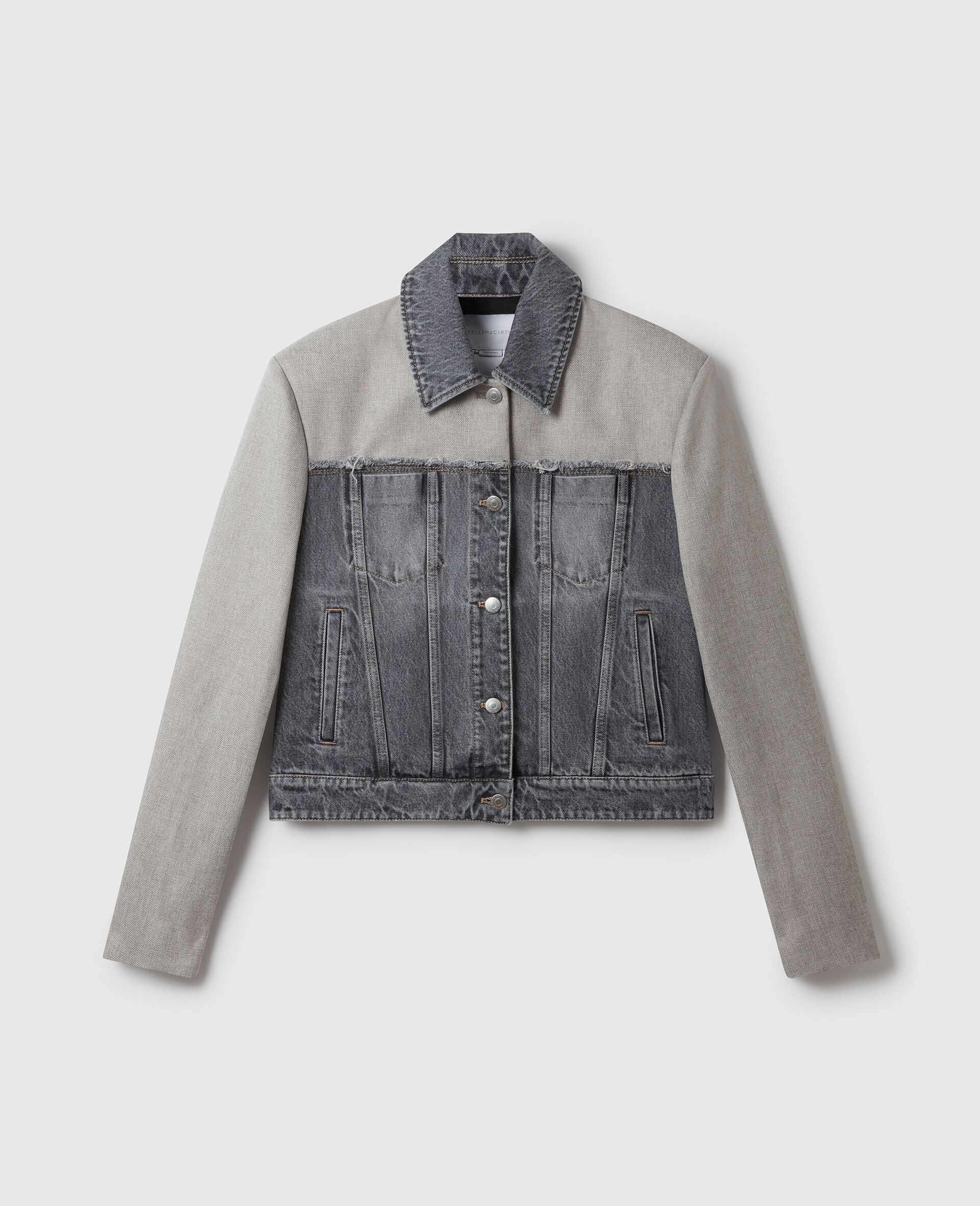 Hybride Tailoring-Jacke-Grau-medium