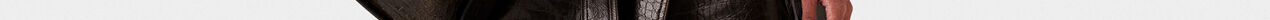 Crocodile Embossed Trench Coat-Brown-medium