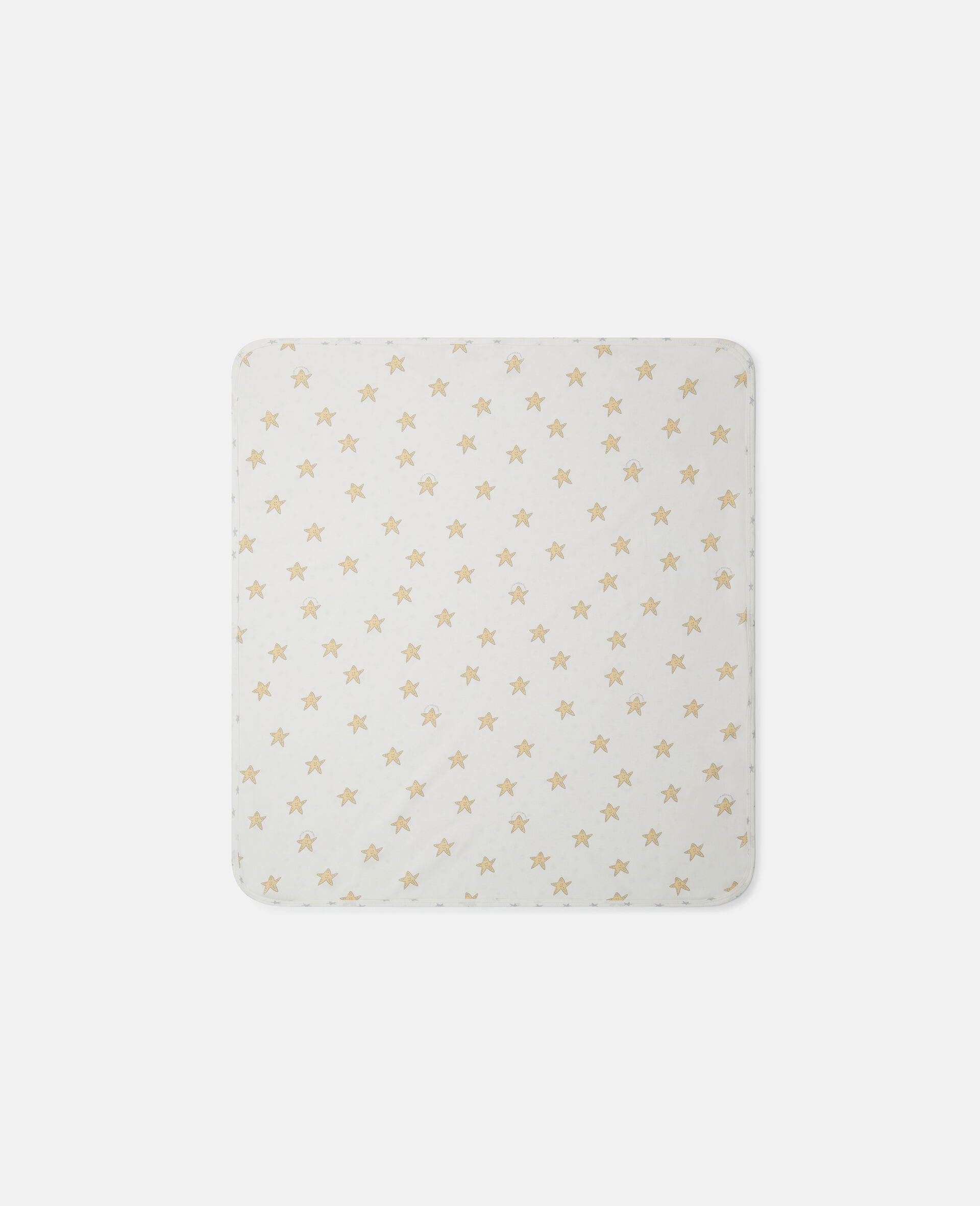 Smiling Stella Star Print Reverisble Blanket-Multicolour-large image number 0