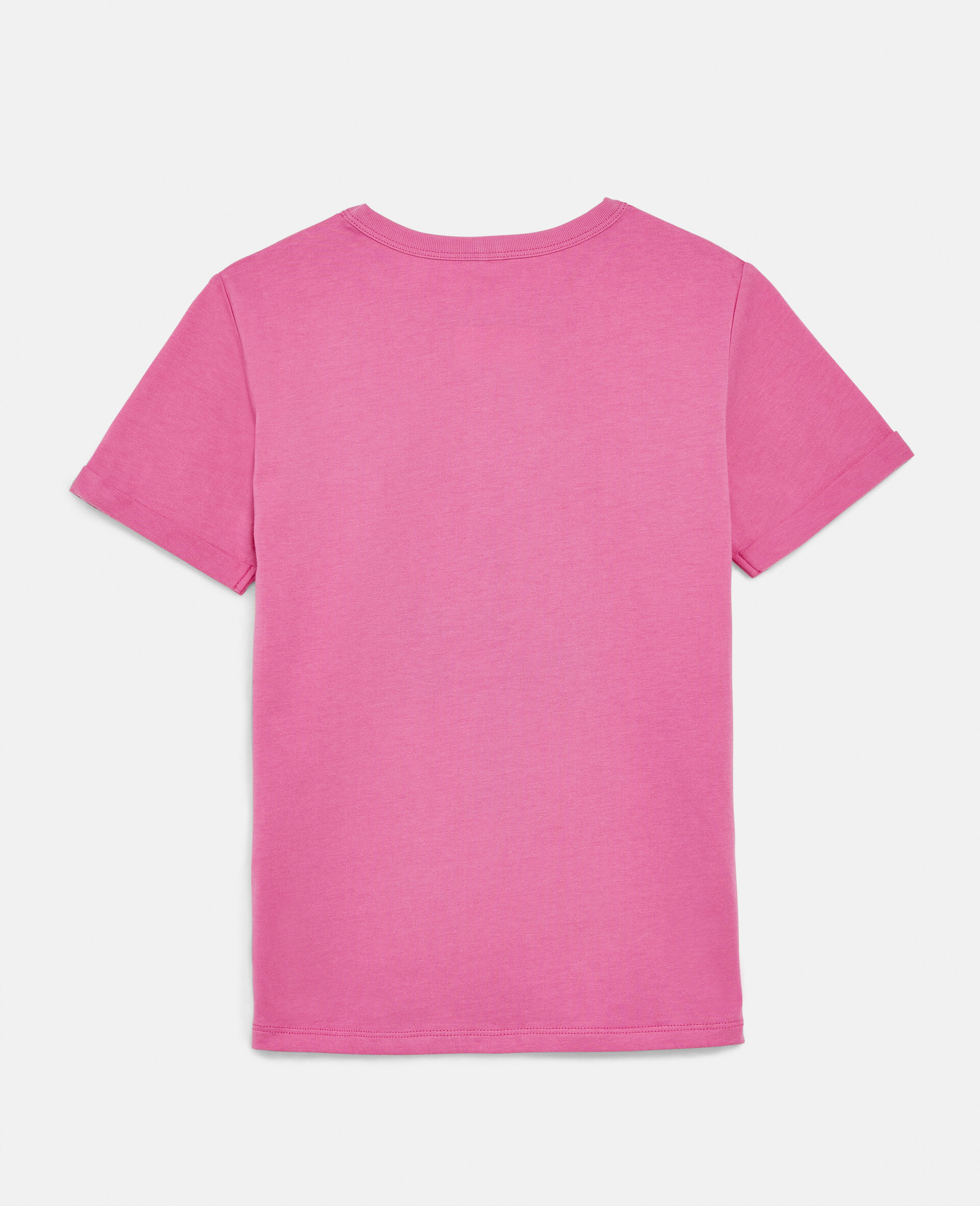 Ice Lolly Print Cotton T-Shirt-Pink-large image number 2