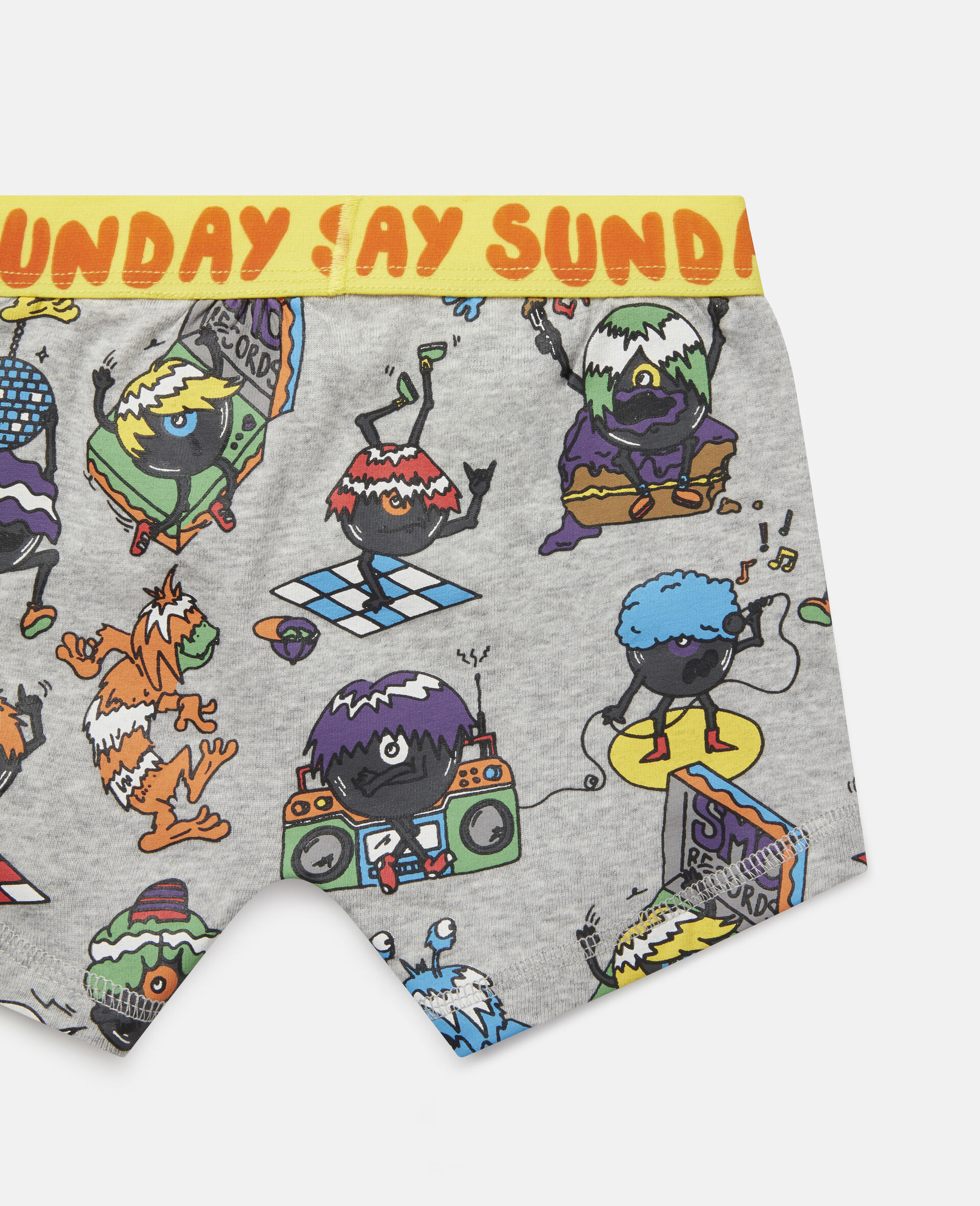 7 Pack of Monster Embroidered Briefs-Multicolour-large image number 2