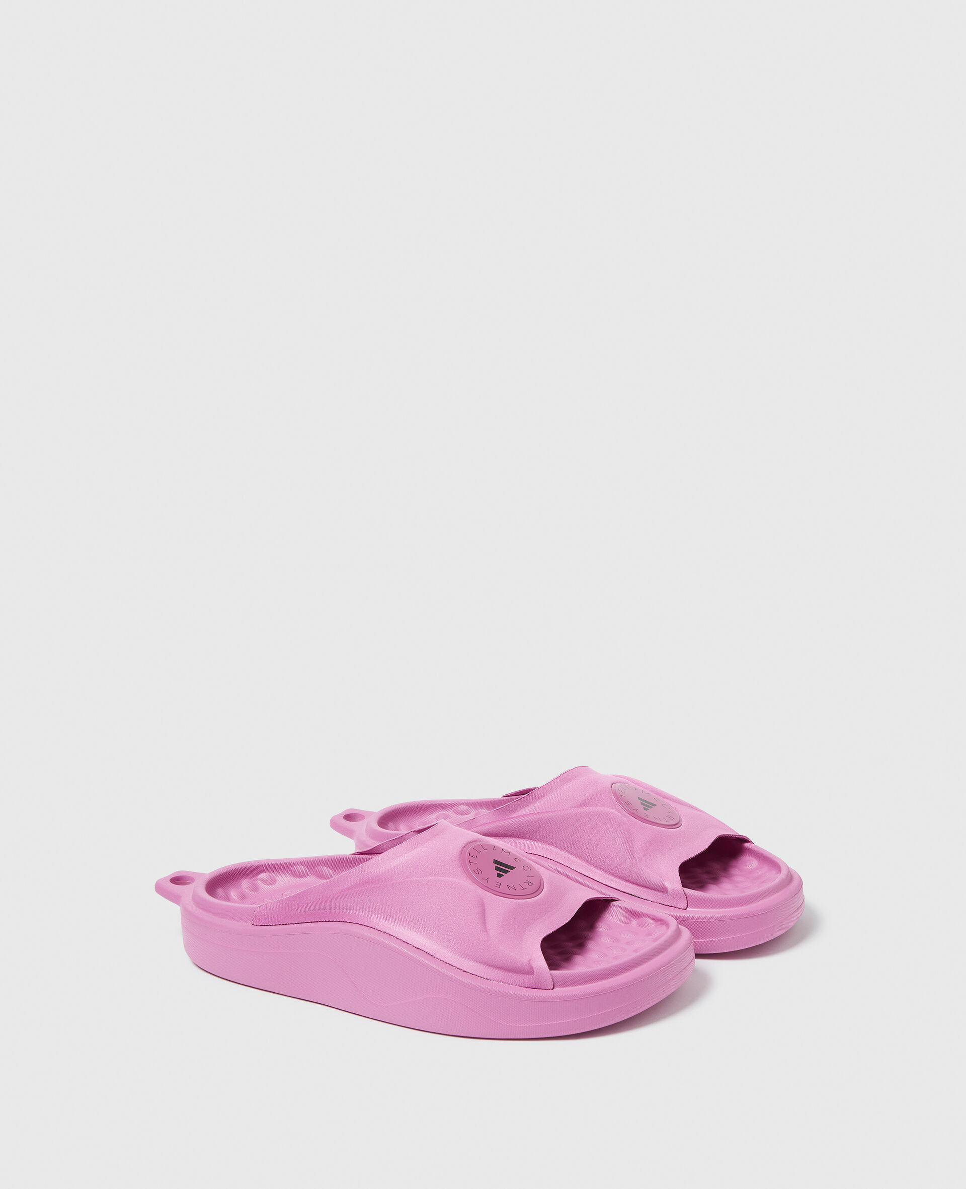 徽标拖鞋-粉色-medium