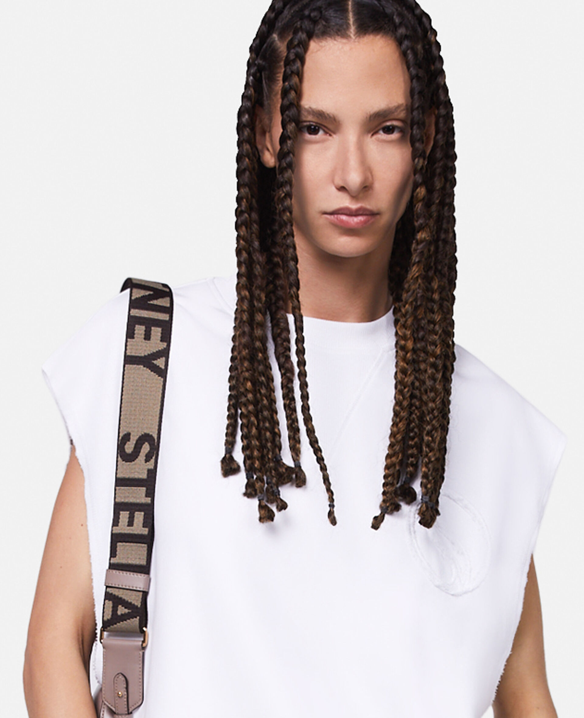 Débardeur oversize S Wave-Blanc-large image number 3