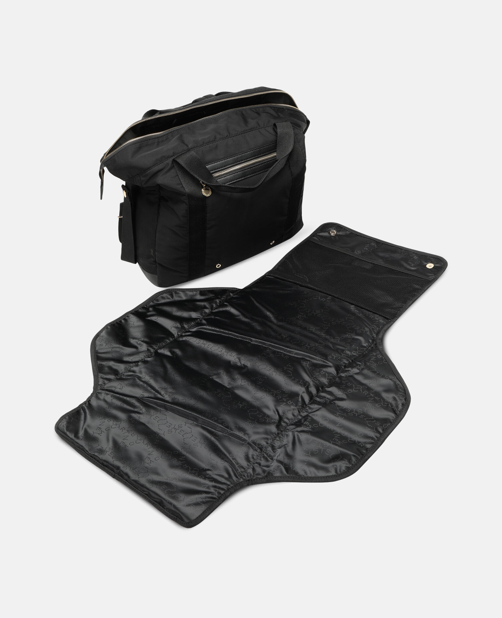Kids Black Diaper Backpack Stella McCartney GB