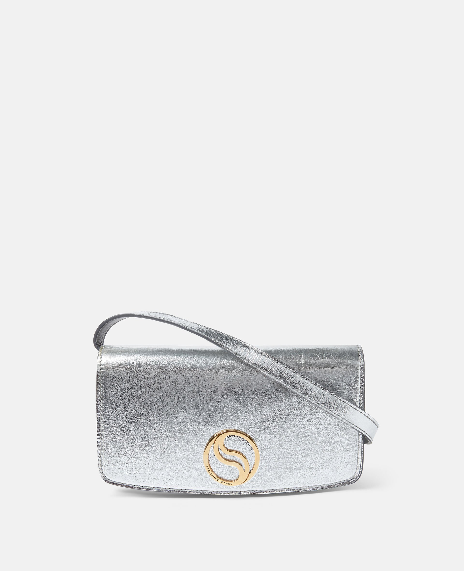 S-Wave Metallic Mini Bag-White-large image number 0