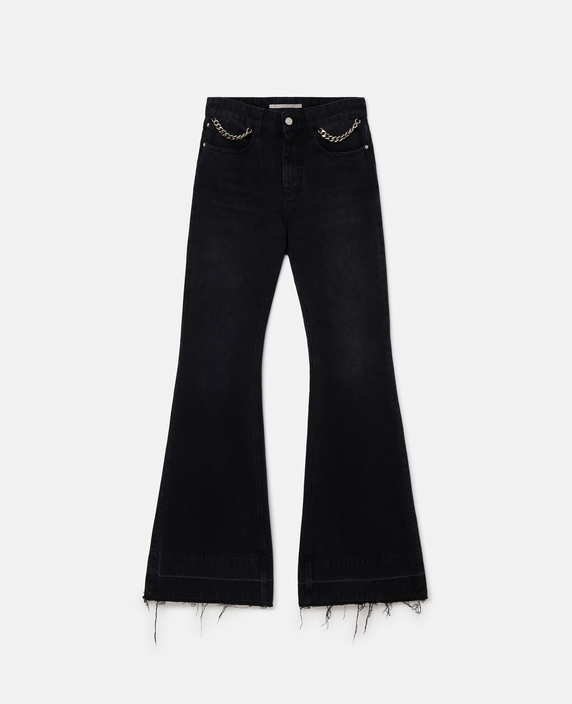 Falabella Jeans mit ausgestelltem Bein-Schwarz-large image number 0