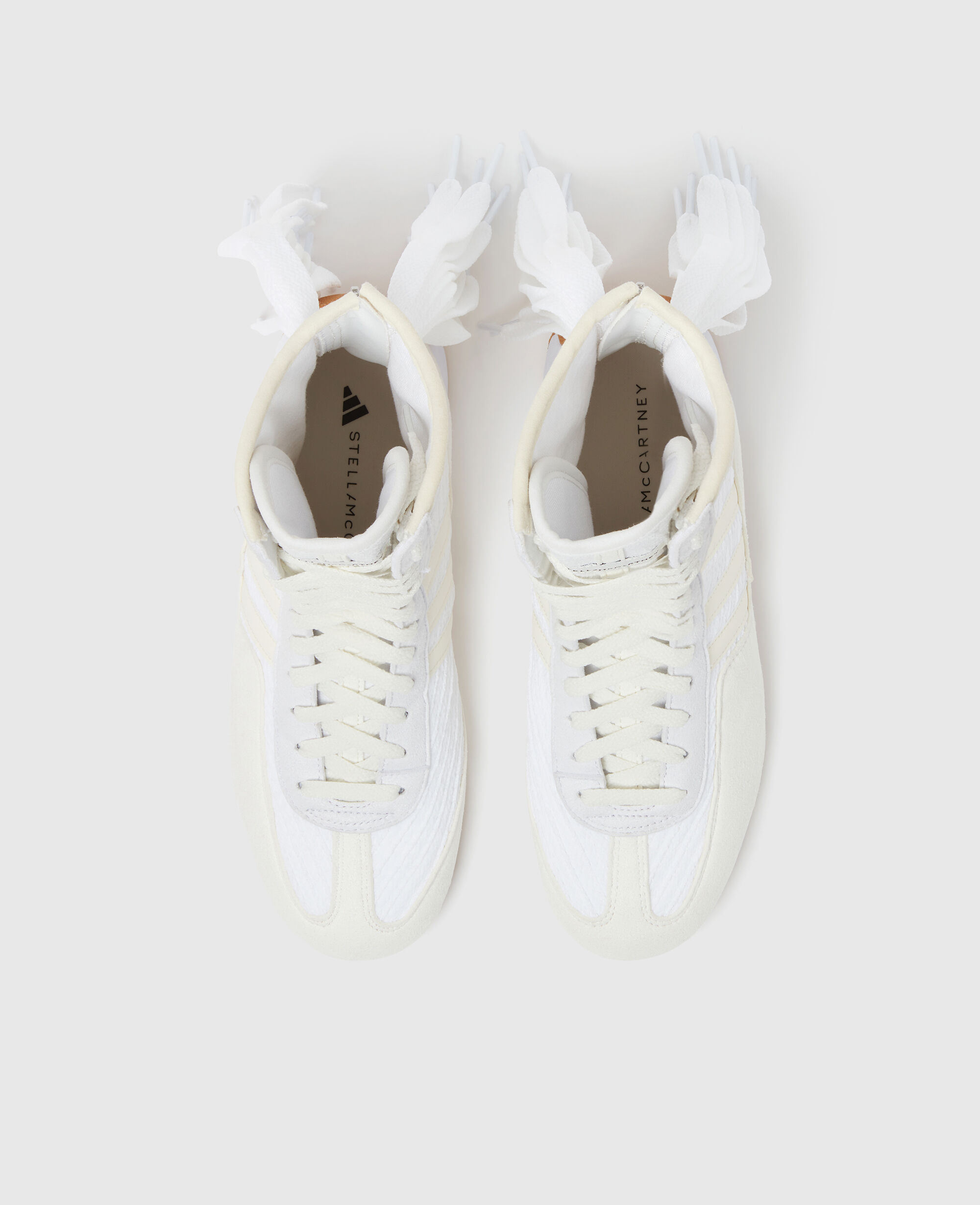 靴 Rasant Fringe High-Top Trainers Women White Rasant Fringe High-Top Sneakers | Stella