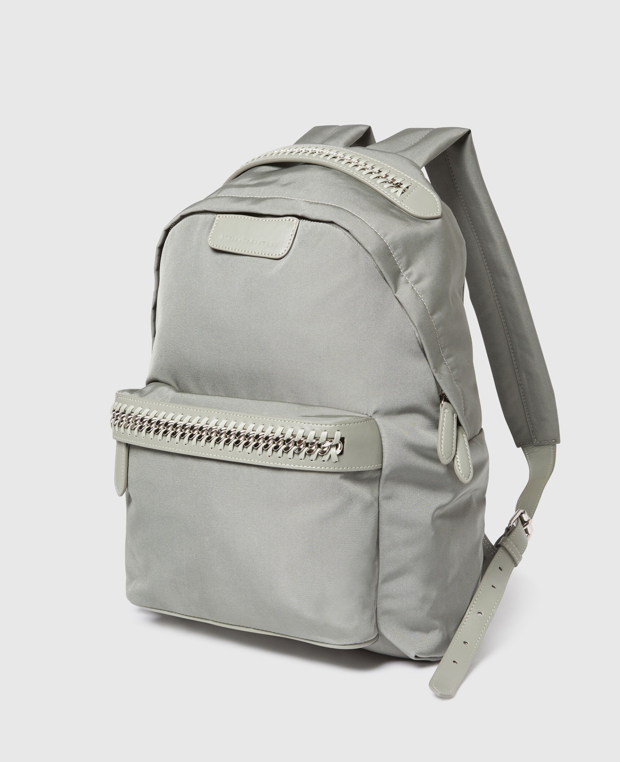 Stella McCartney ブラックリュック 保存袋付き Women Black/White Logo Hiking Backpack | Stella McCartney US
