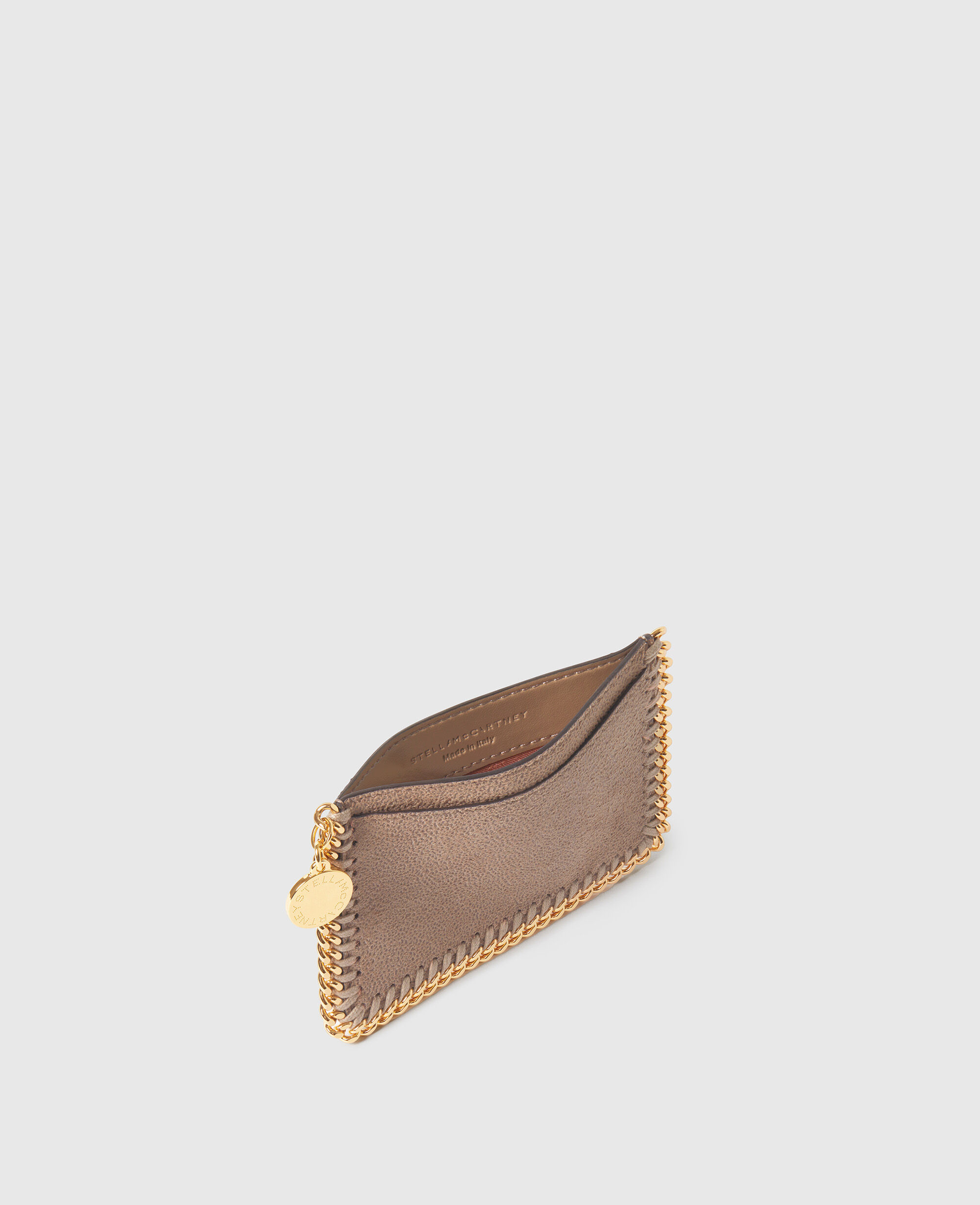【STELLA MCCARTNEY】関税込☆FALABELLA バケット ブラウン Women Chocolate brown Falabella Scale-Embossed Bucket Bag