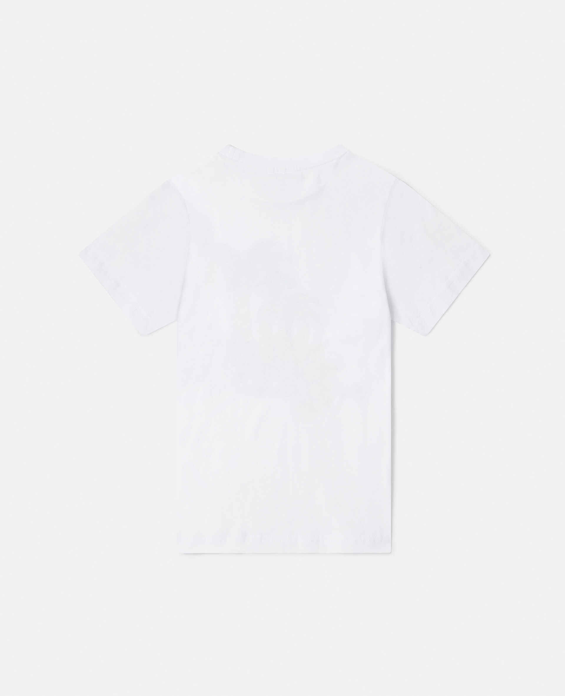 Gecko Motif T-Shirt-White-large image number 2