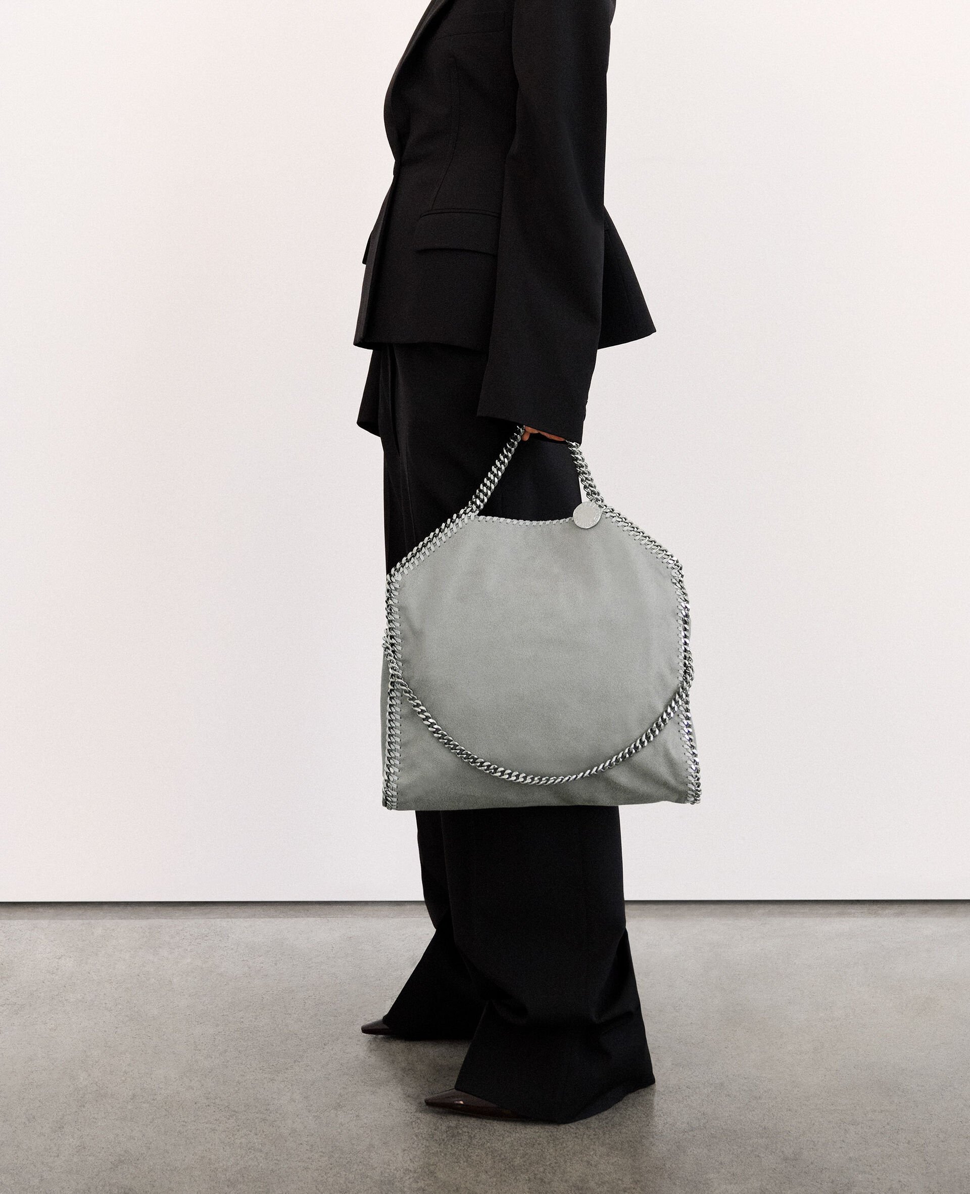 Falabella Fold-Over Tote Bag-Black-large image number 6