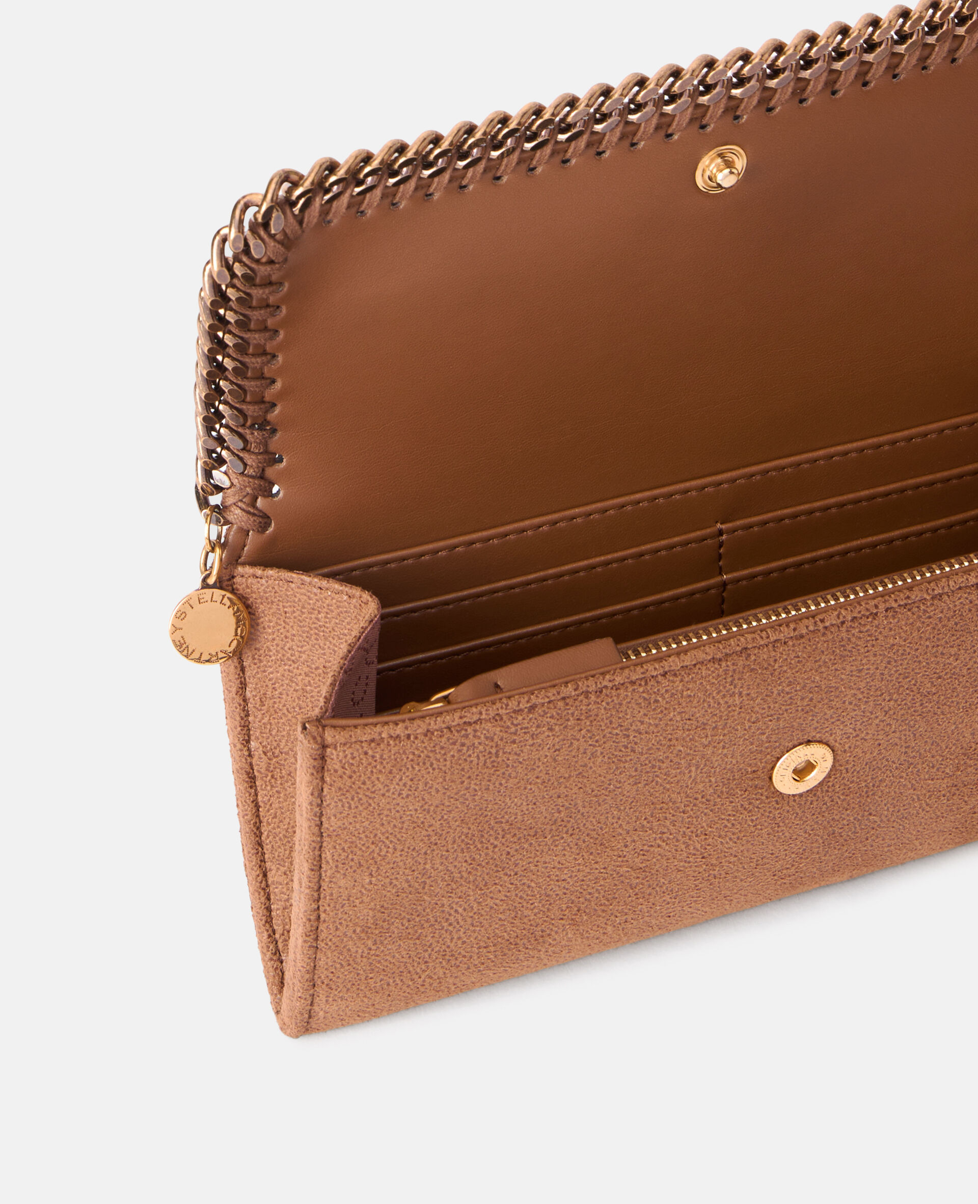 Falabella Continental Wallet-Brown-large image number 3