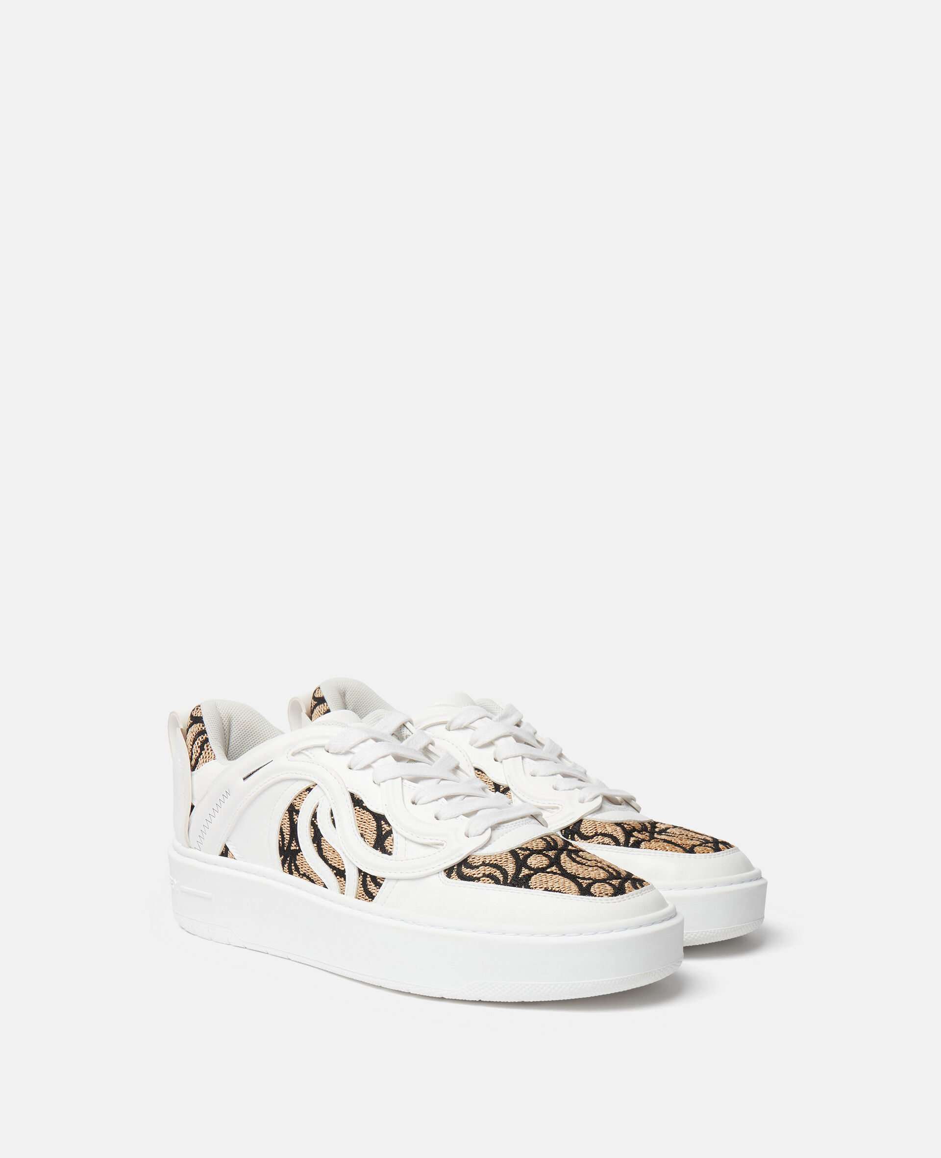 S-Wave 1 Contrast Trainers-White-large image number 1