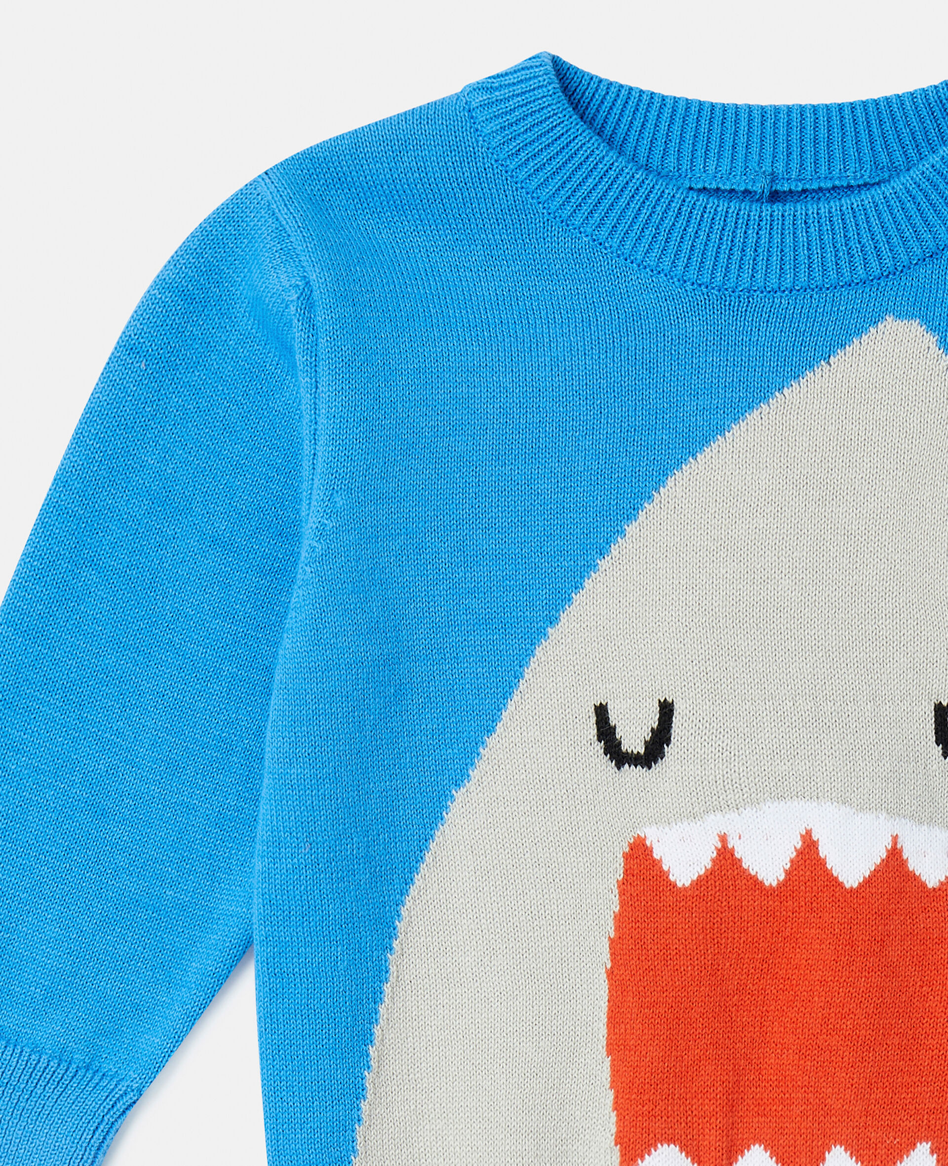 Shark Face Jumper-Blue-large image number 3