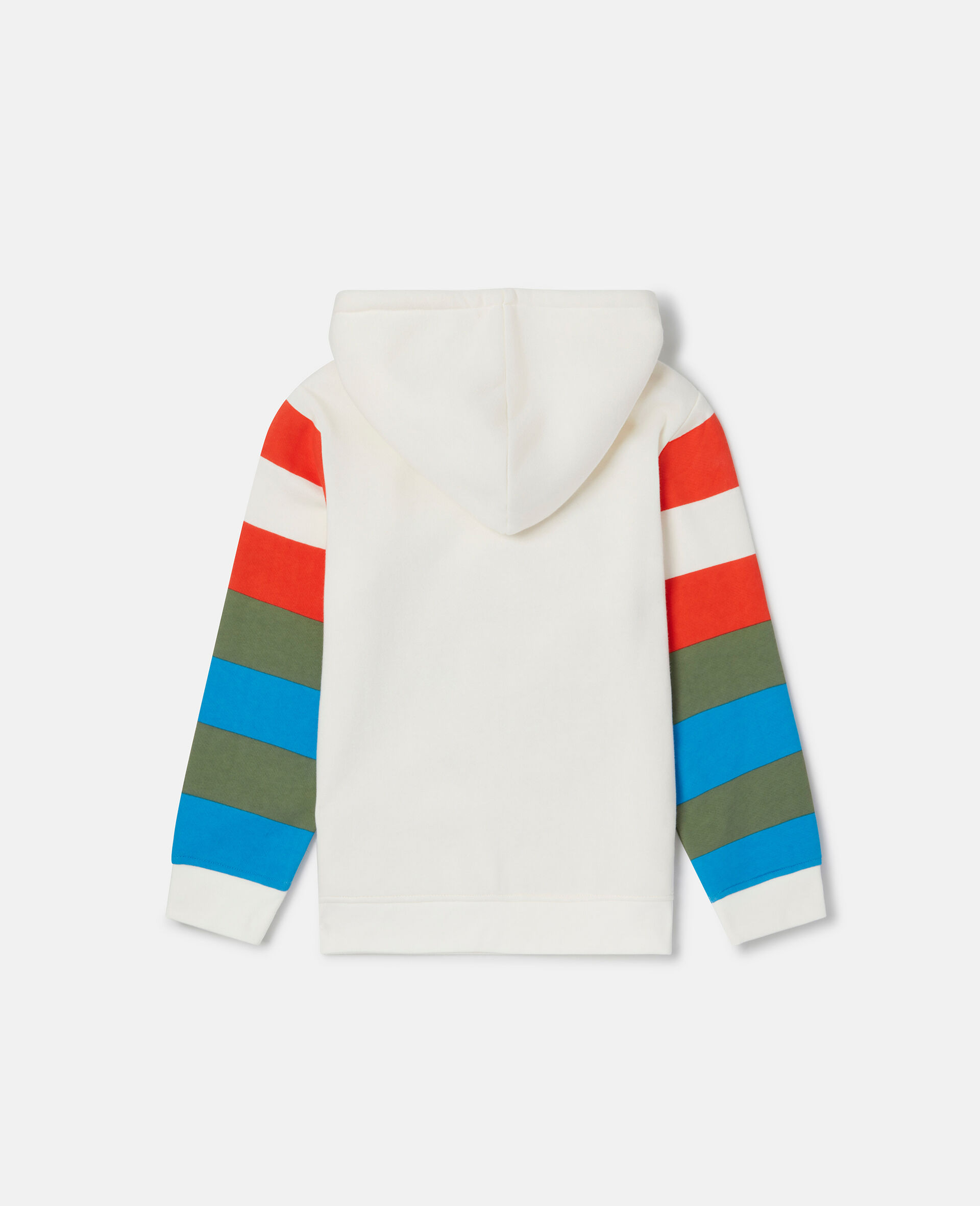 'S' Letterman Hoodie-Cream-large image number 2