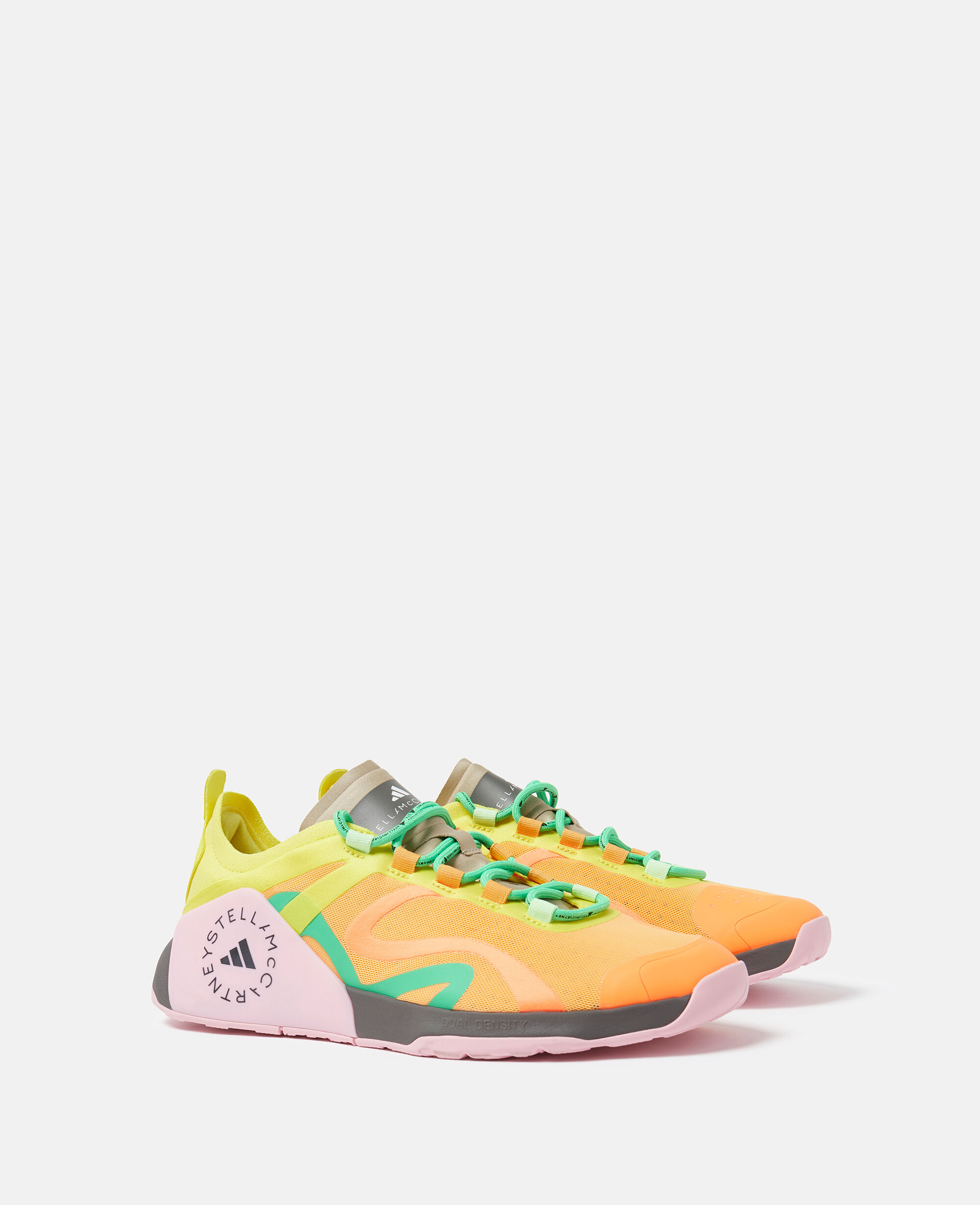 Adidas stella mccartney shoes yellow top