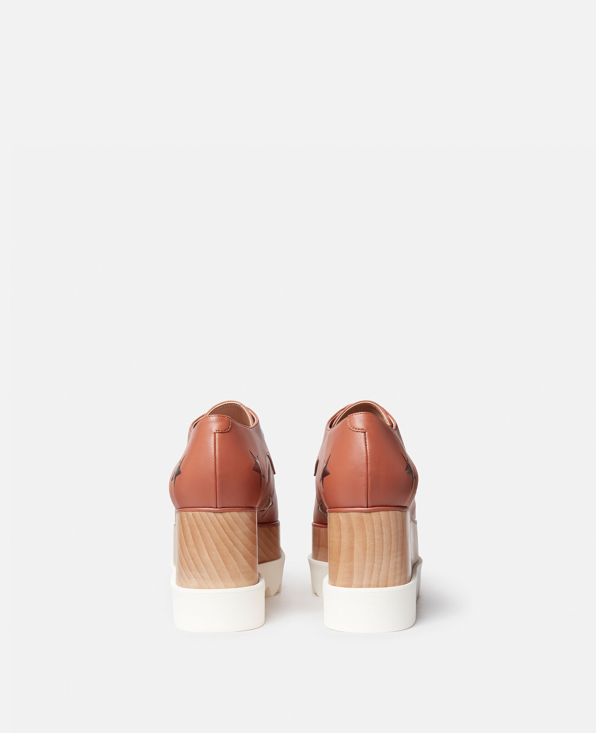 Elyse 3D Stars Platform Shoes-White-large image number 2