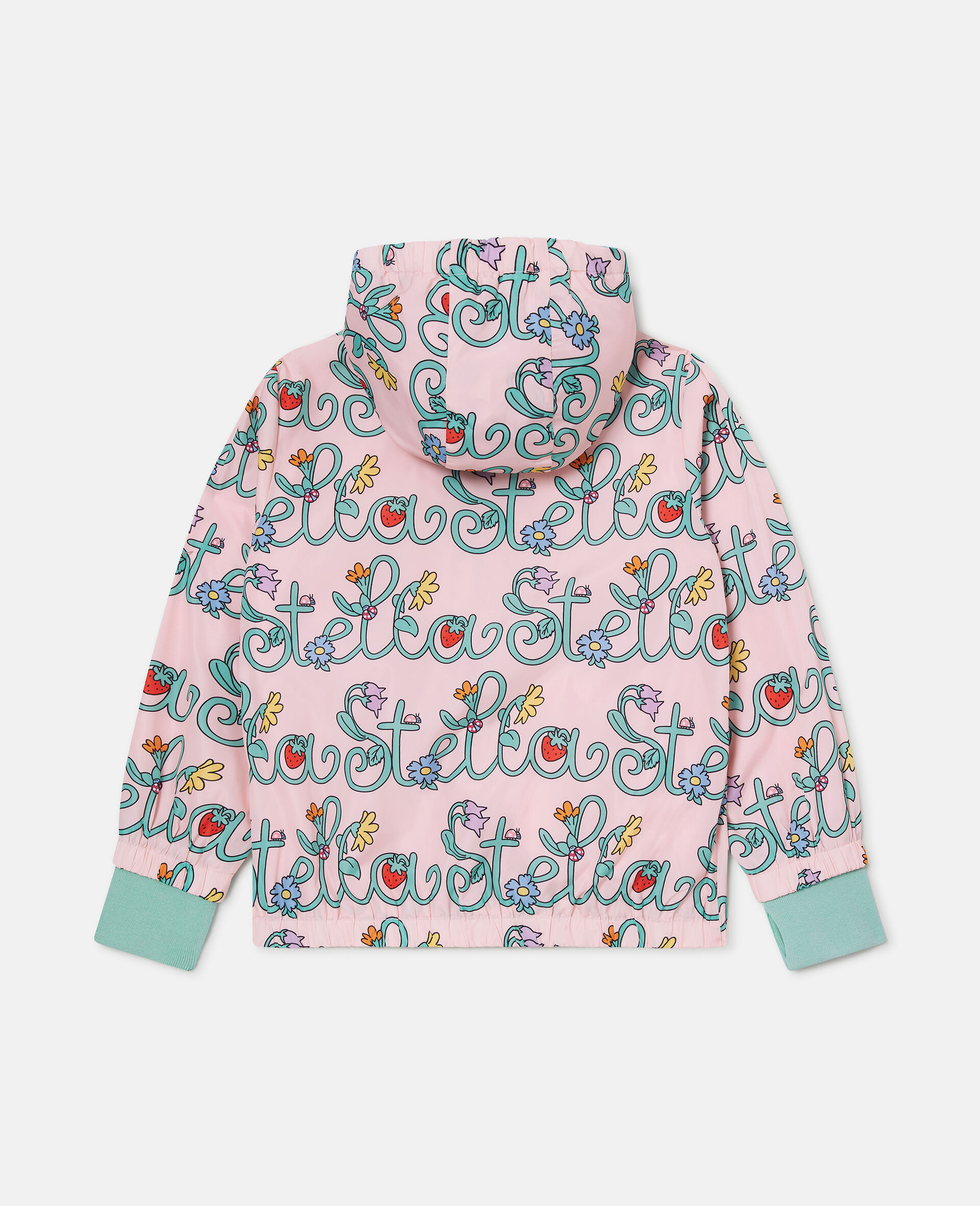 Stella藤蔓连帽雨衣-Multicolored-large image number 2