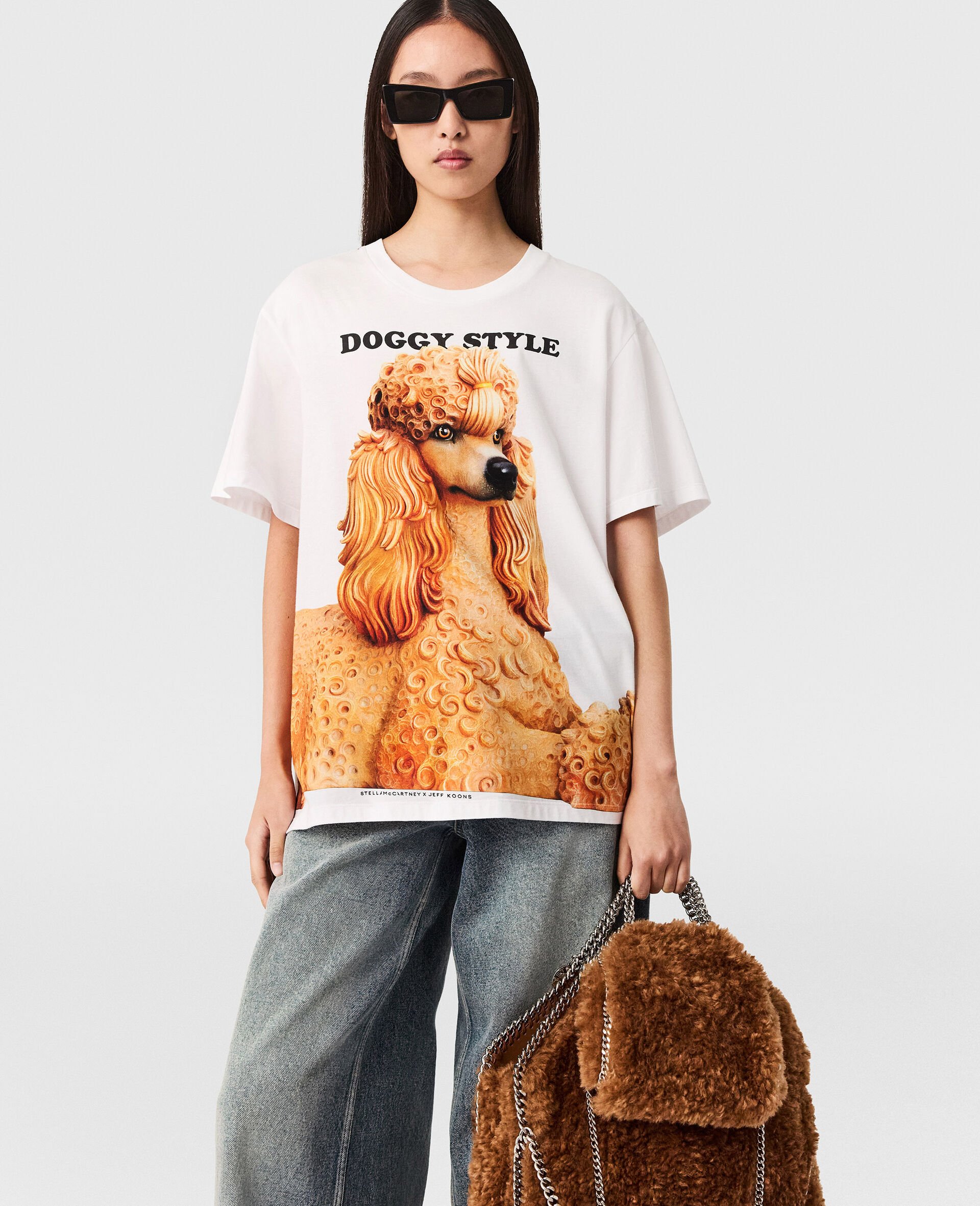 Jeff Koons Doggy Style T-Shirt-White-medium
