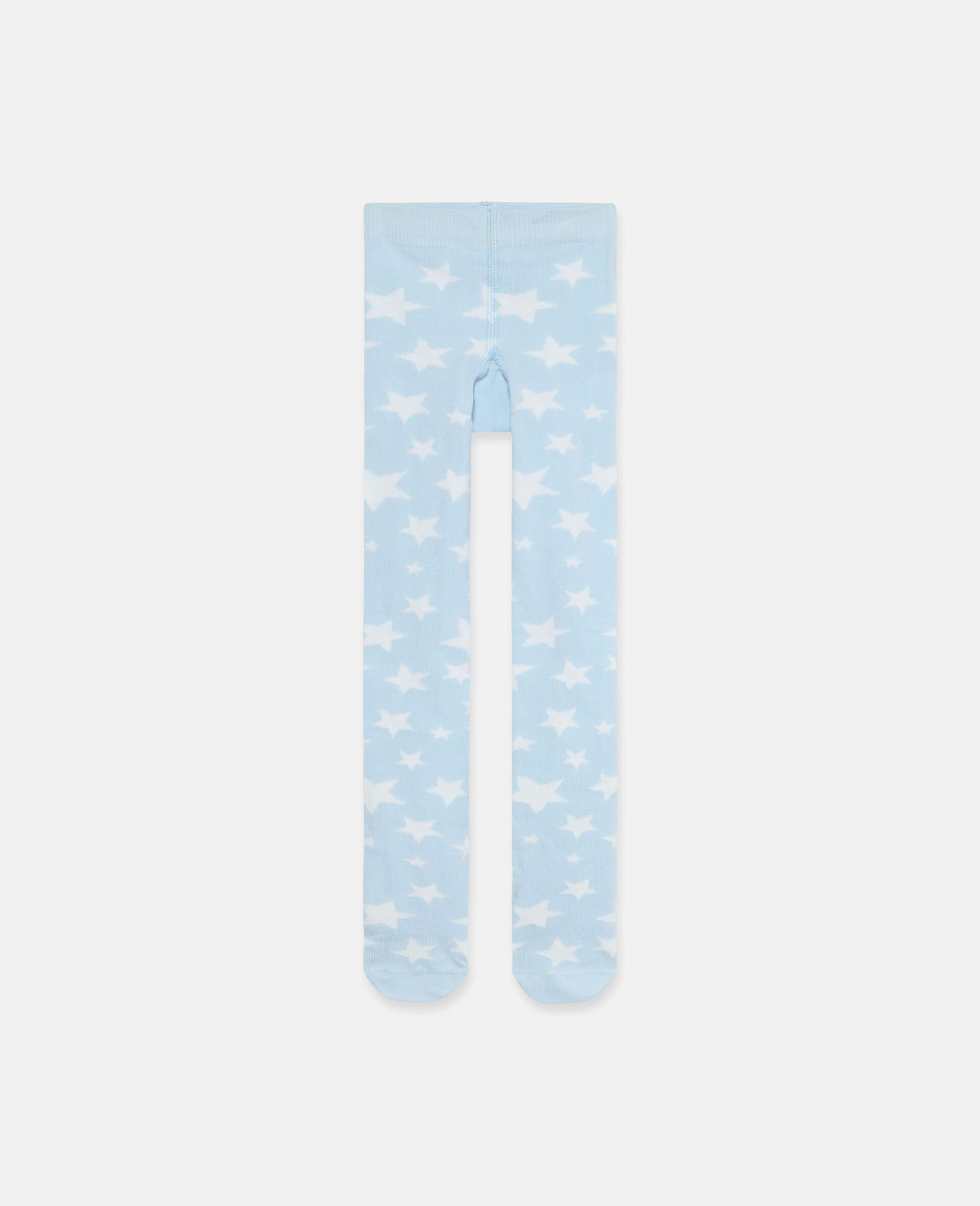 Strumpfhose mit Stern Print-Purple-large image number 0