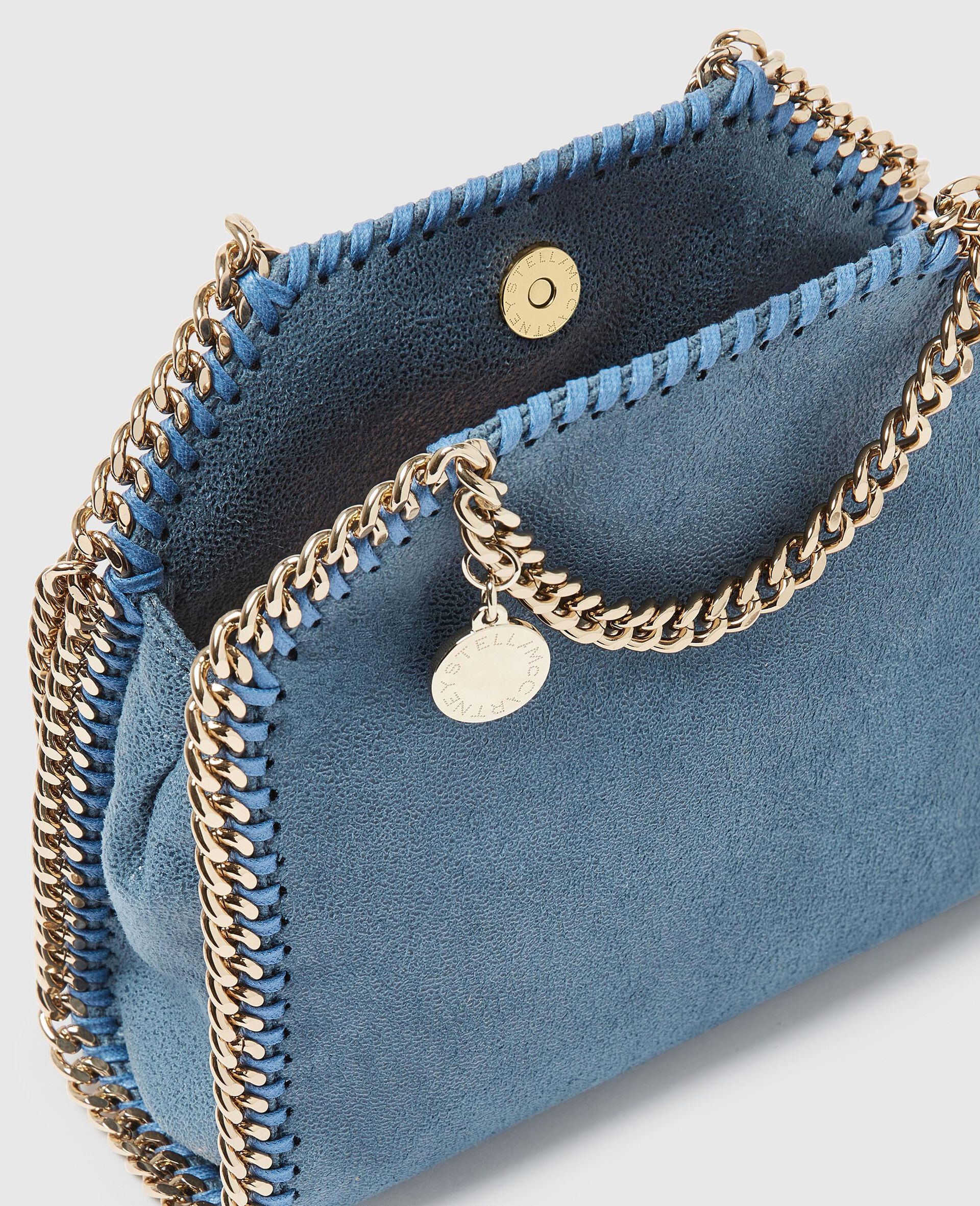 Falabella Tiny Tote Bag-Blue-large image number 3