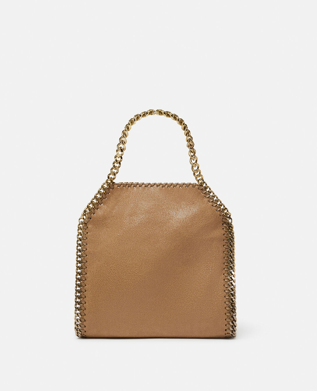 Women Pecan brown Falabella Mini Tote Bag | Stella McCartney US