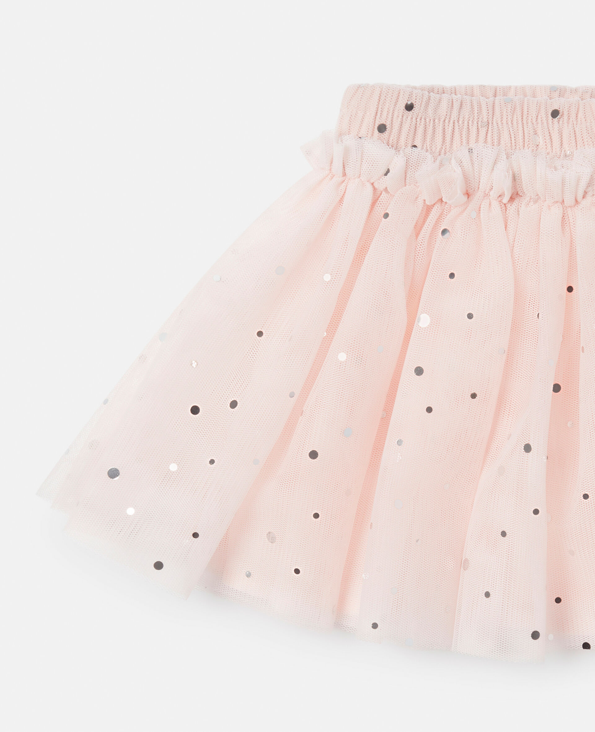 Crystal Tulle Skirt-Pink-large Crystal Tulle Skirt-Pink-large image number 1