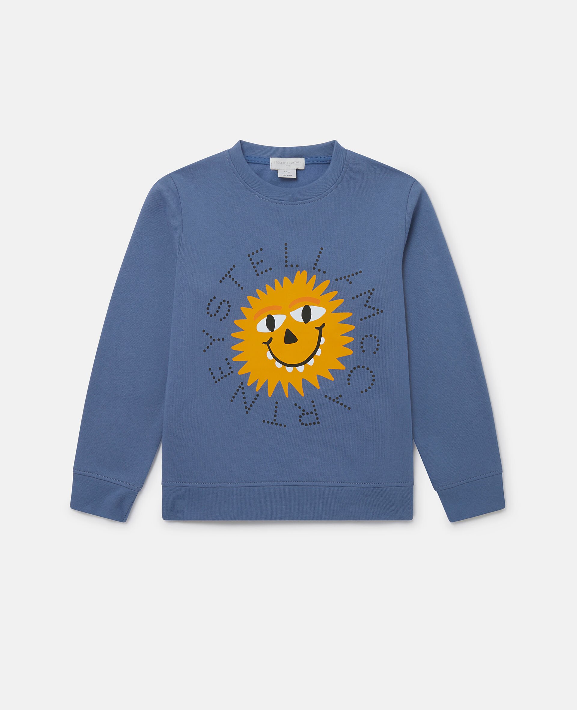 Langarmshirt mit Sunshine Face-Blau-large Langarmshirt mit Sunshine Face-Blau-large image number 0