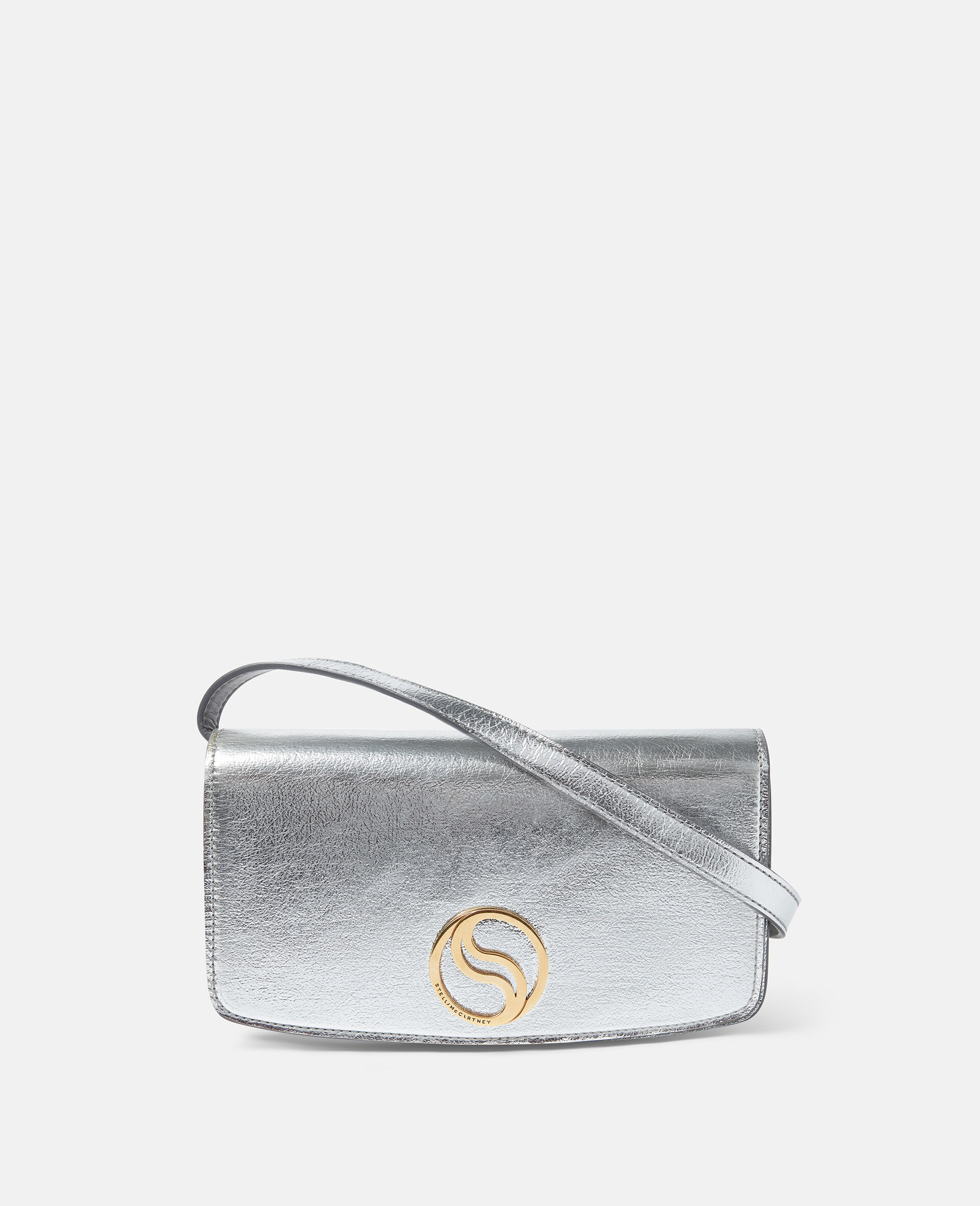S-Wave Metallic Mini Bag-White-large image number 0