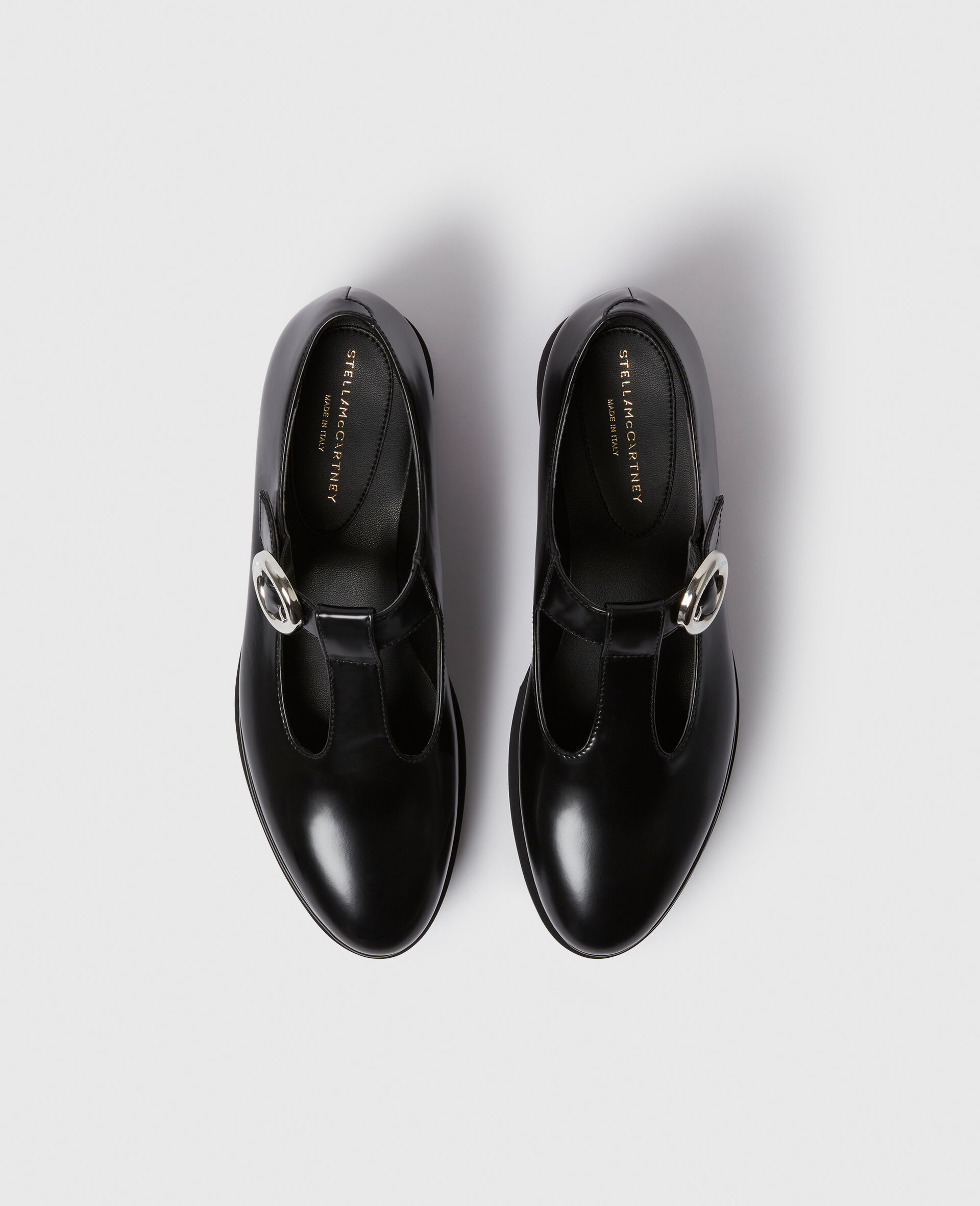 Elyse T-Bar Platform Mary Janes-Black-large image number 3