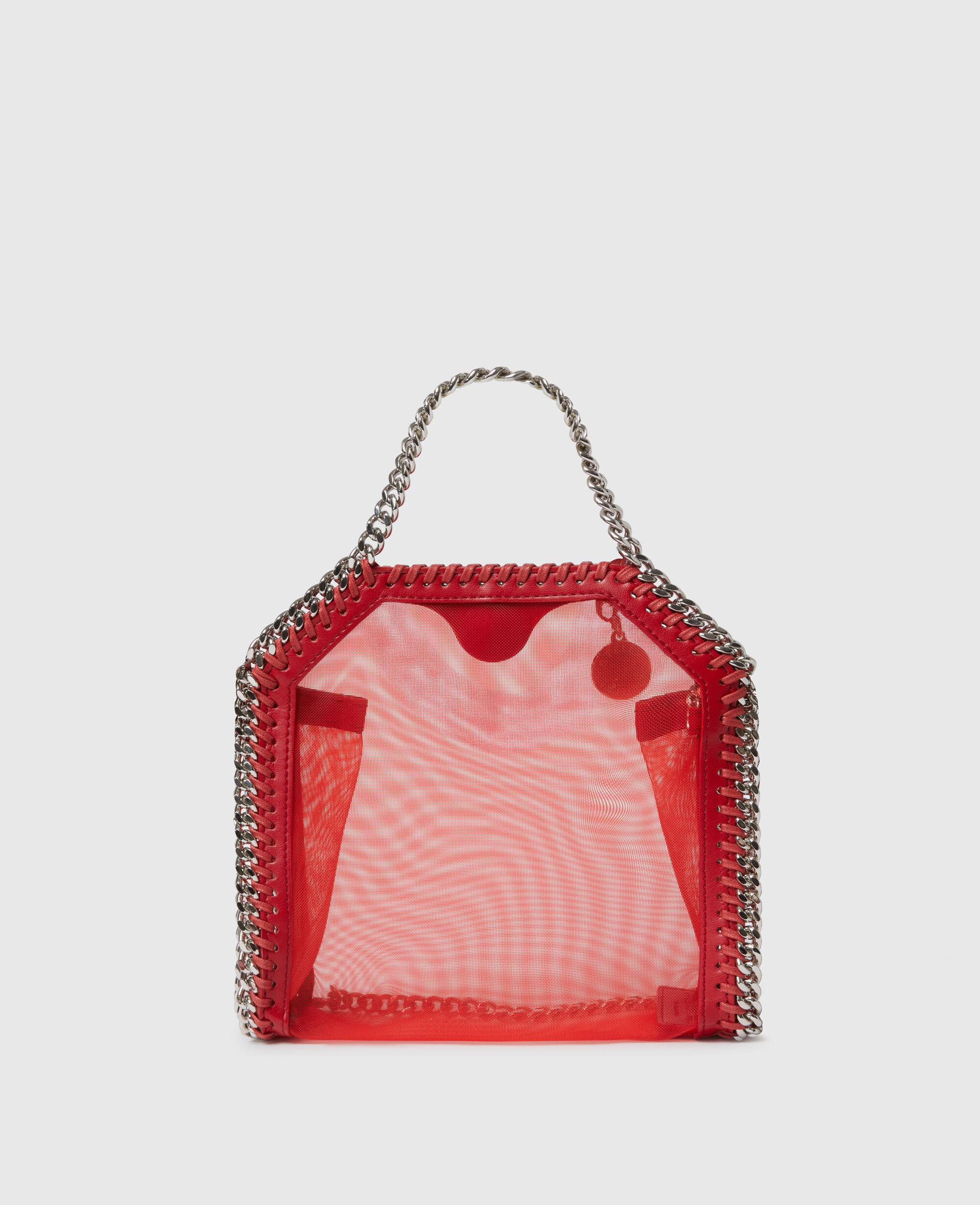 Women Lipstick Red Falabella Mesh Tiny Tote | Stella