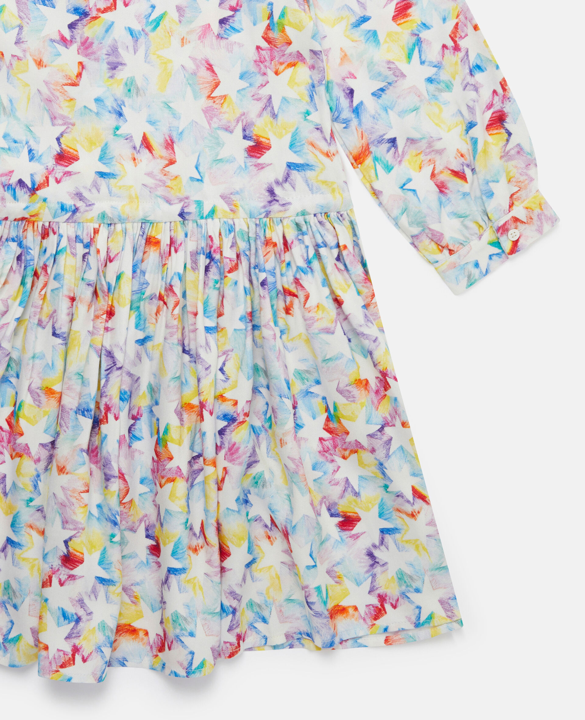 Skaterkleid mit Stern in Regenbogenfarben-Bunt-large image number 3