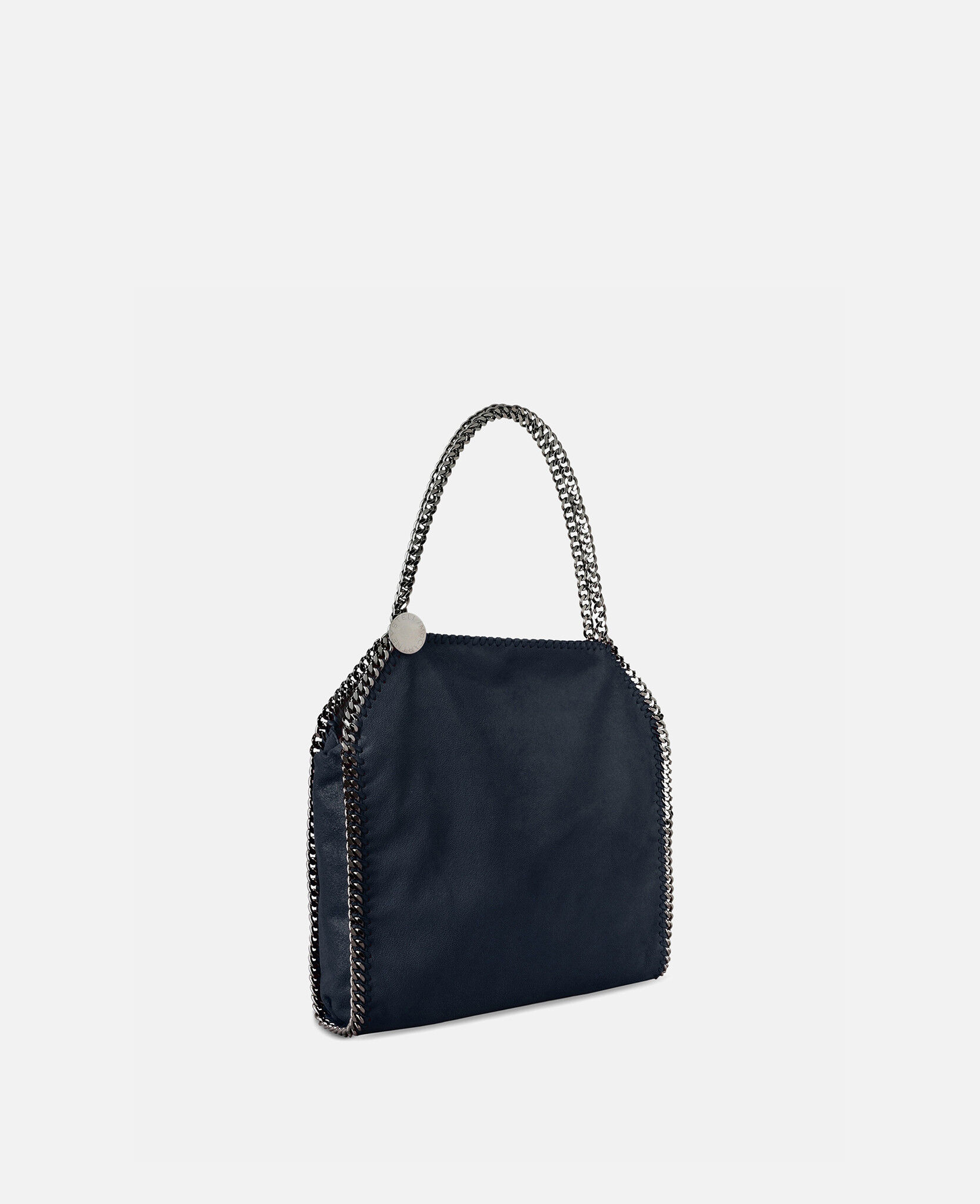 Women Midnight Falabella Tiny Tote Bag | Stella McCartney US