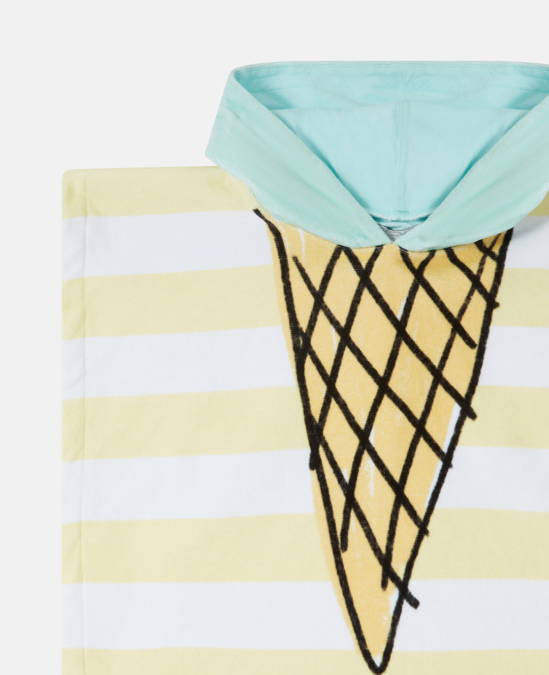 Robe serviette graphique glace-Bleu-large image number 1