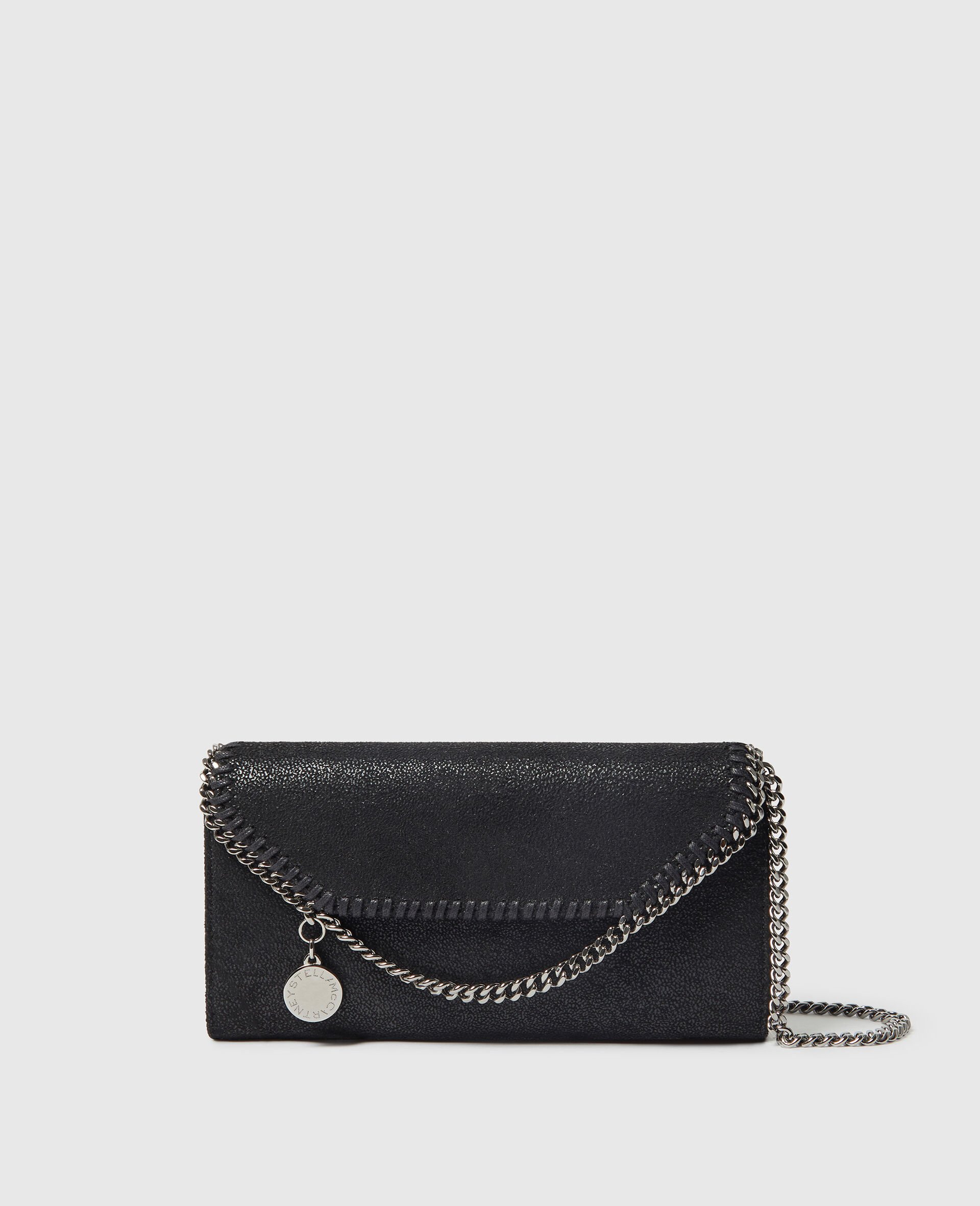 Falabella Wallet-On-Chain Crossbody-Black-medium