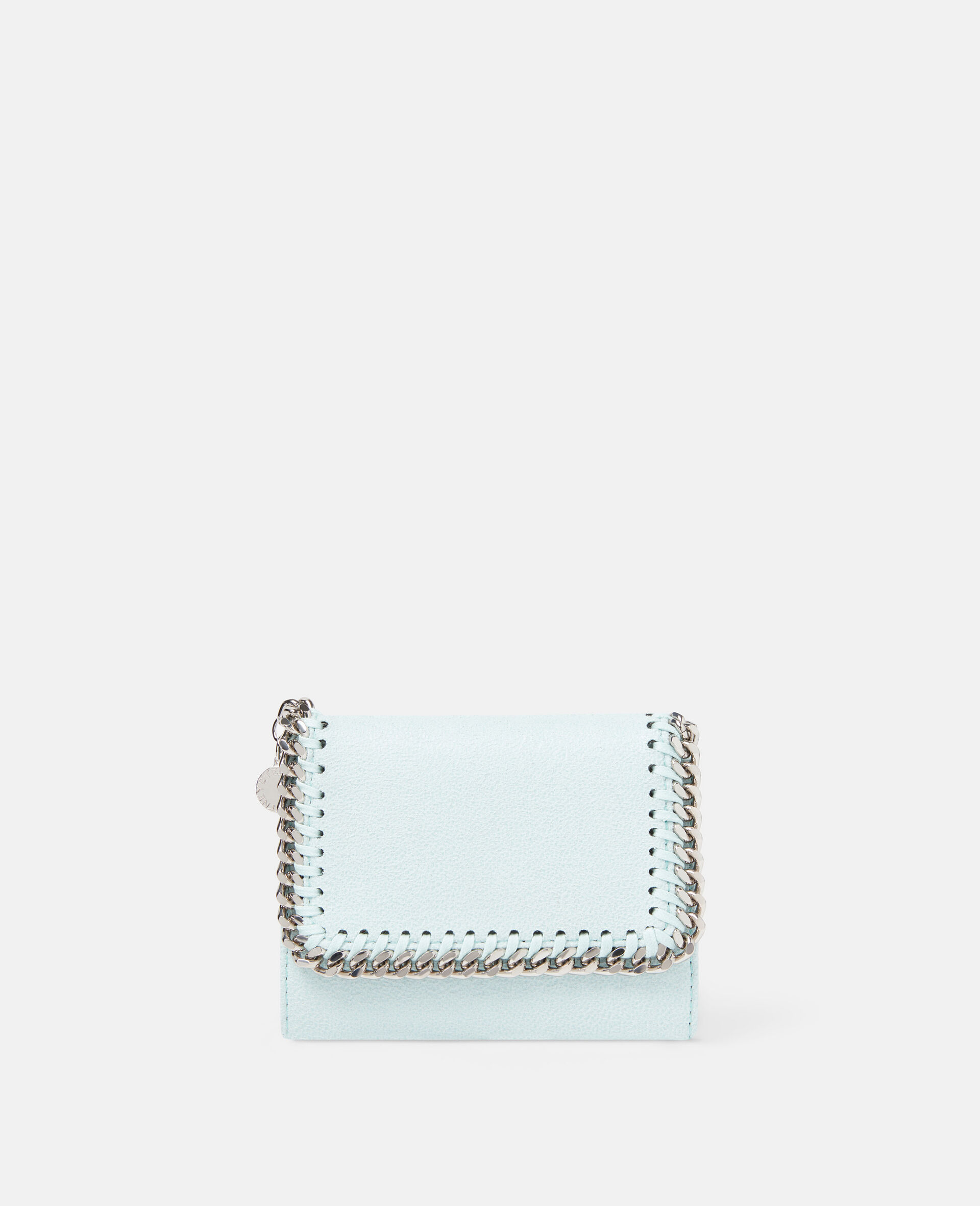 Falabella Small Flap Wallet-Blue-large image number 0