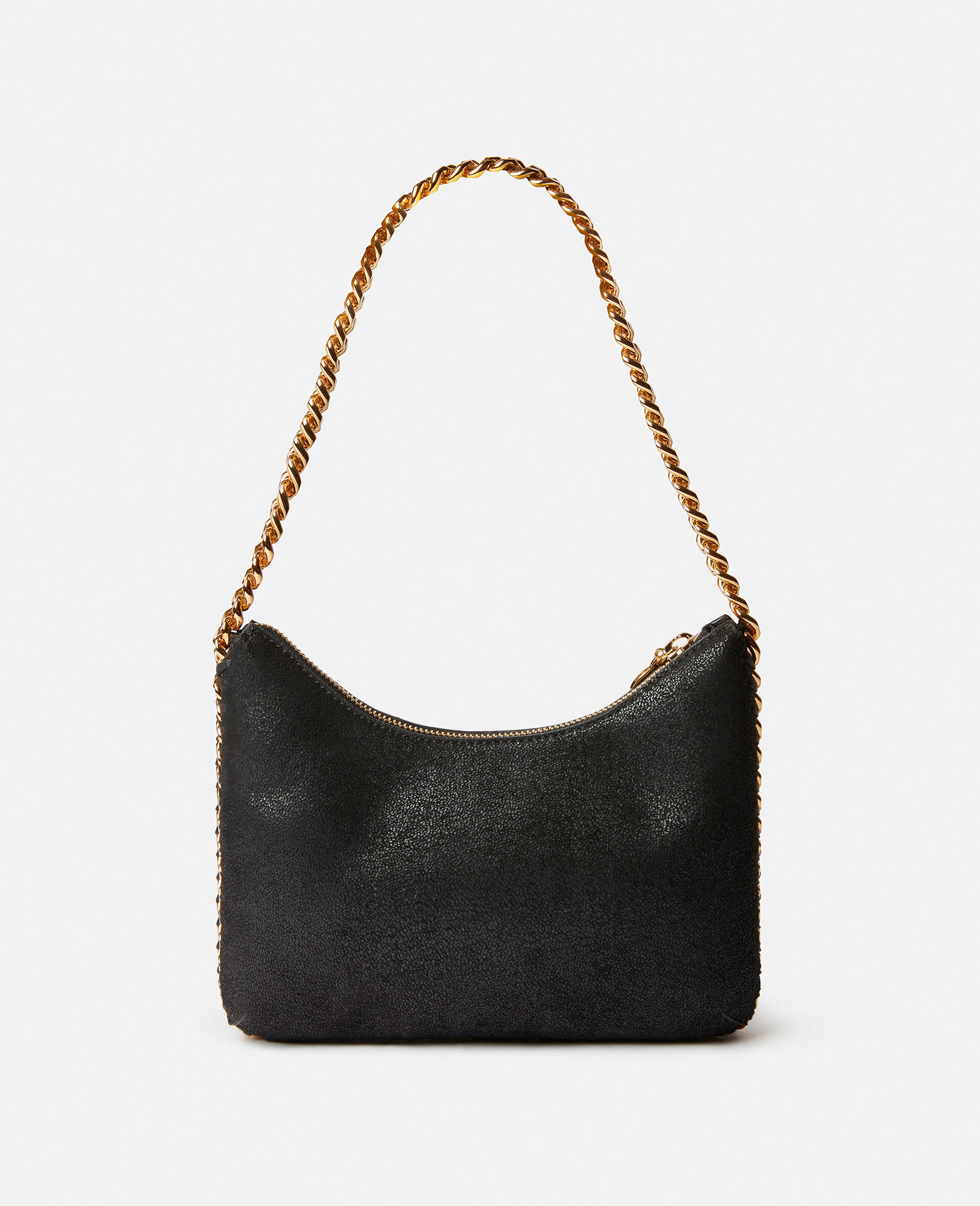 Falabella-Mini-Umhaengetasche mit Reissverschluss-Schwarz-large image number 2