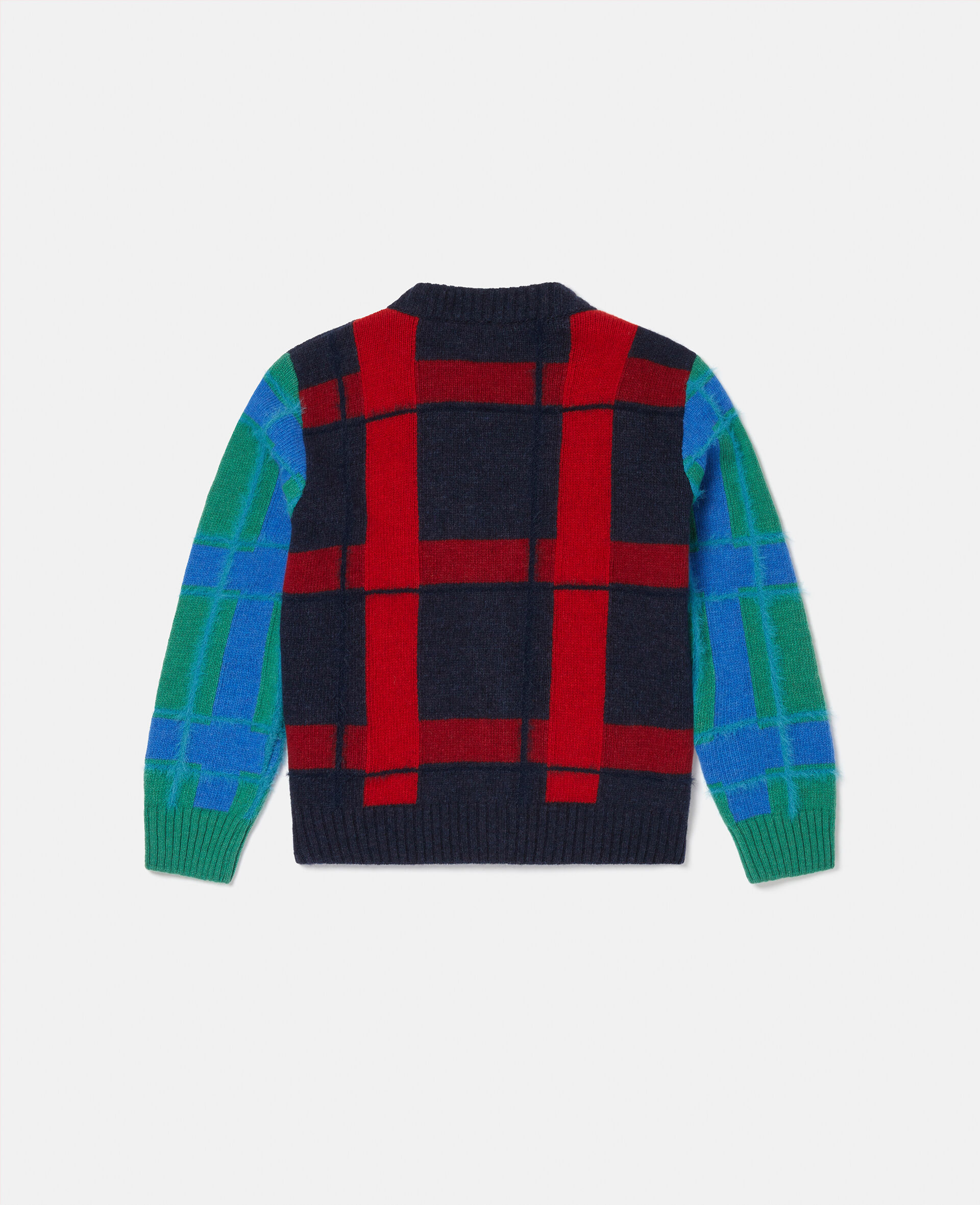 Checked Cardigan-Multicolour-large Checked Cardigan-Multicolour-large image number 2