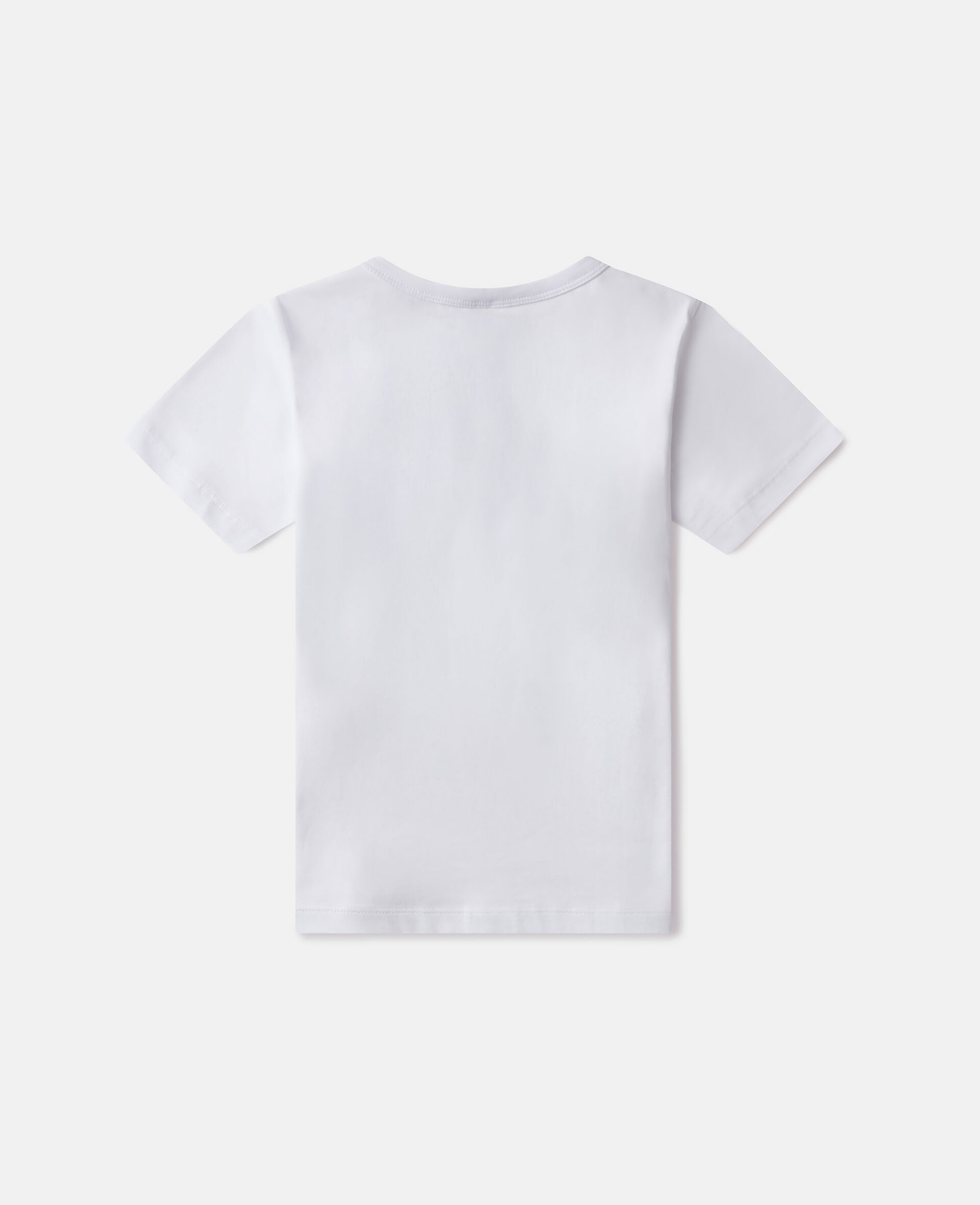 T shirt graphique avec fleur-Blanc-large image number 2