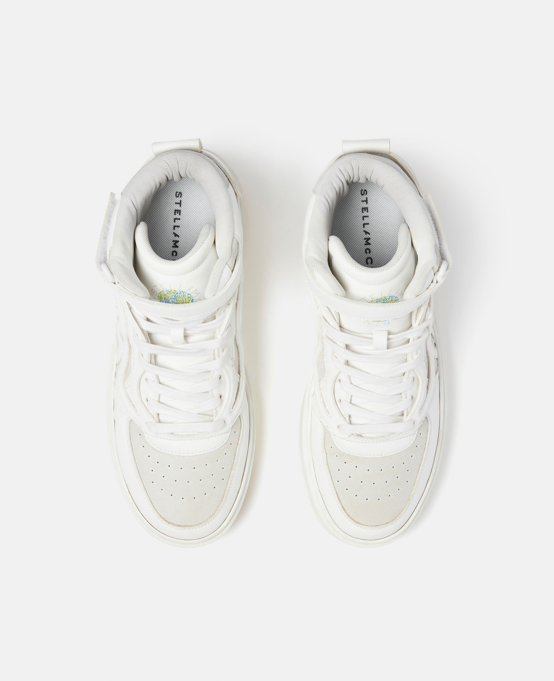 S-Wave 2 Mid-Top Trainers-Blue-large image number 3