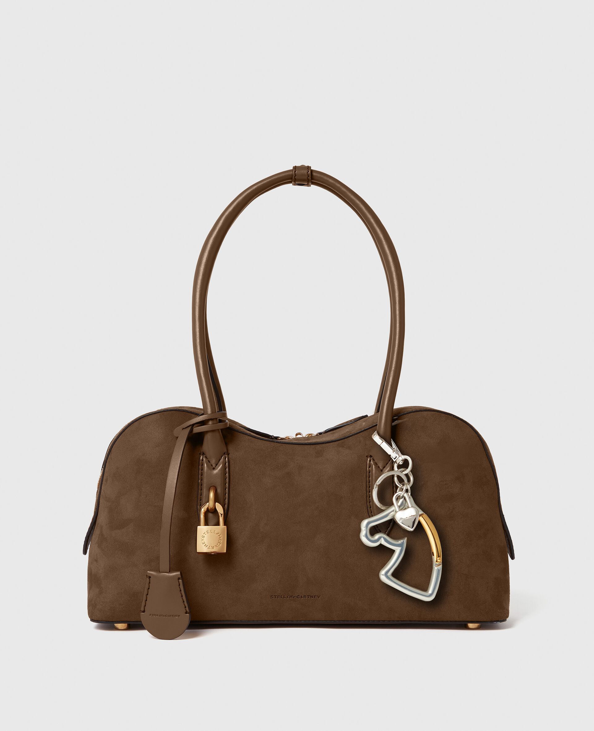 Horse Charm Keyring-Silver-large image number 3