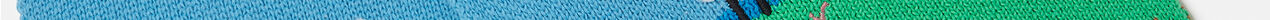 Sheep Embroidered Scarf-Blue-medium