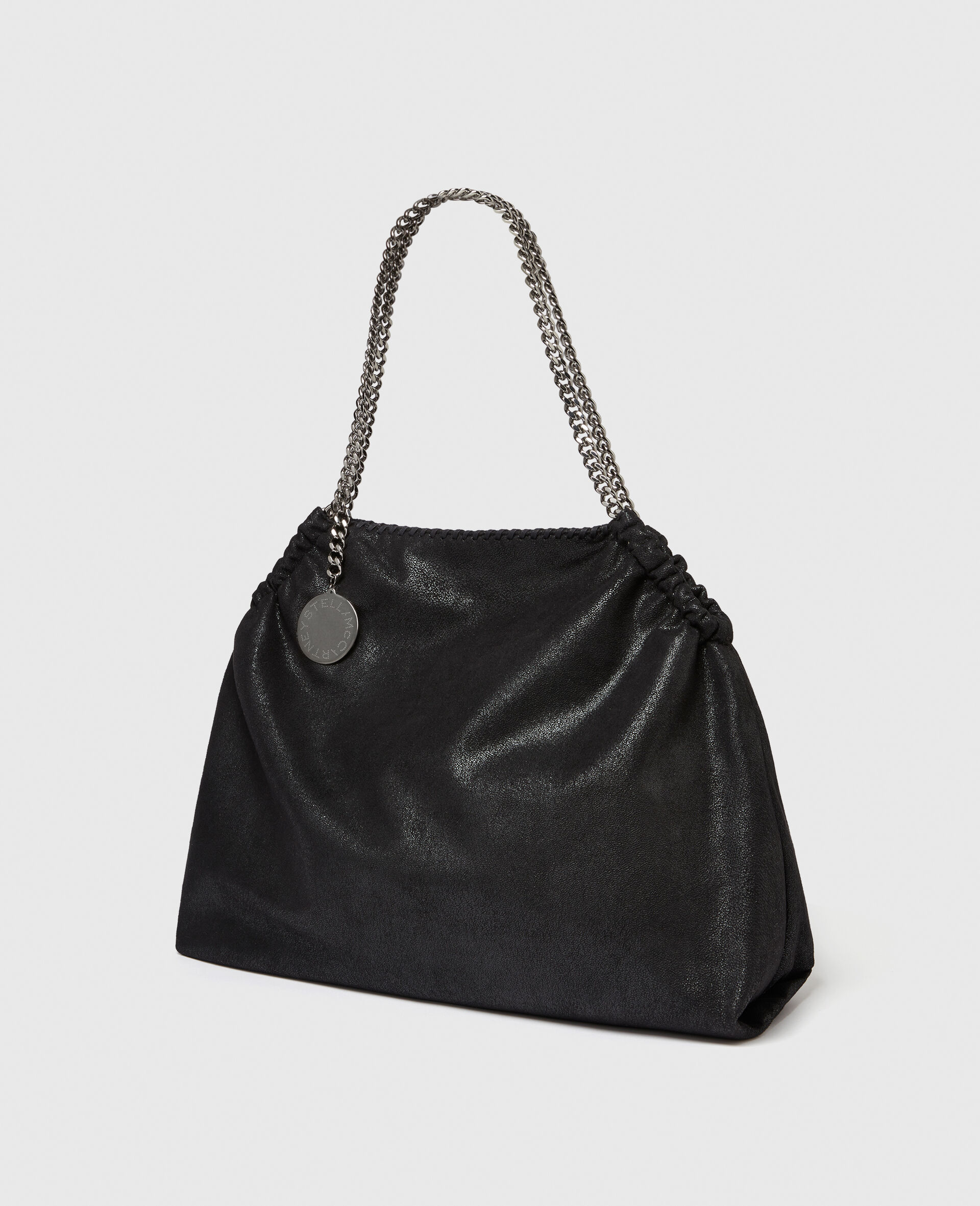 Falabella Drawstring Tote Bag-Black-large image number 2
