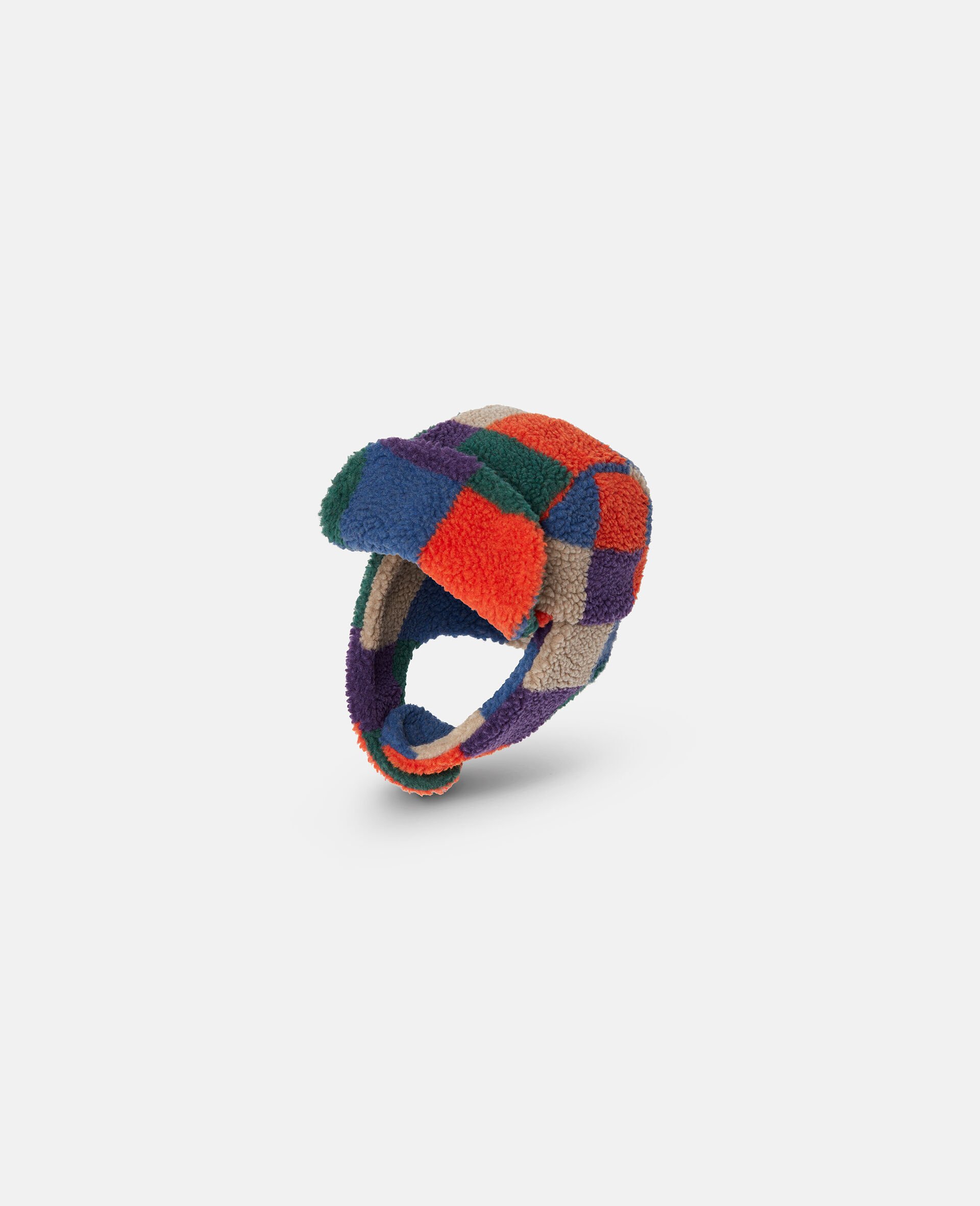 棋盘格纹抓绒猎户帽-Multicolored-large 棋盘格纹抓绒猎户帽-Multicolored-large image number 1